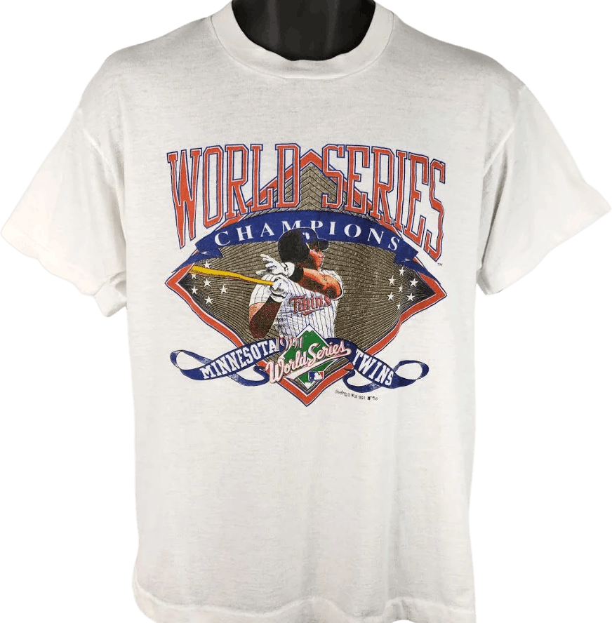 80s Minnesota Twins World Series Champs t-shirt Large - The