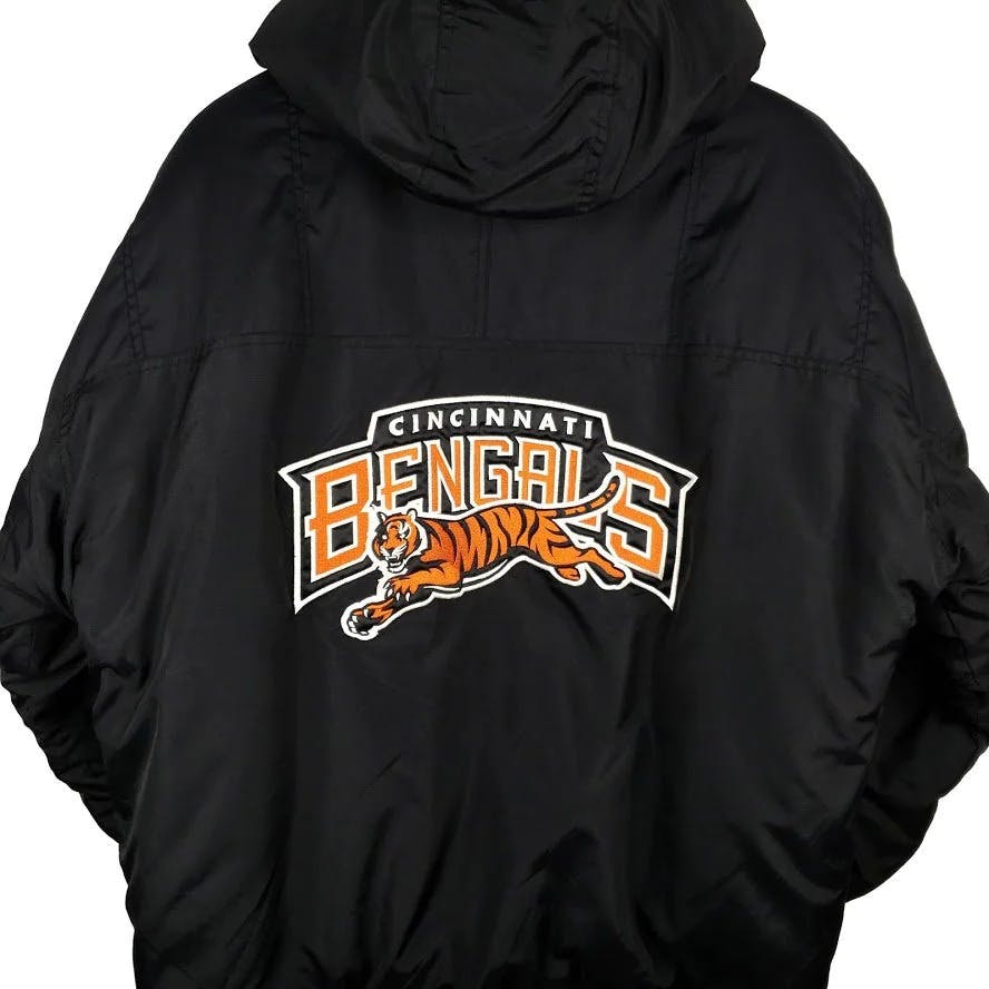 Vintage Cincinnati Bengals Starter Jacket Mens Size Large 