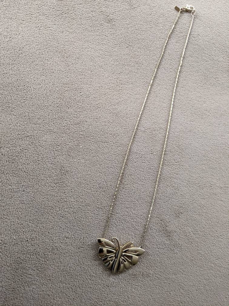 Monet butterfly necklace Clearance
