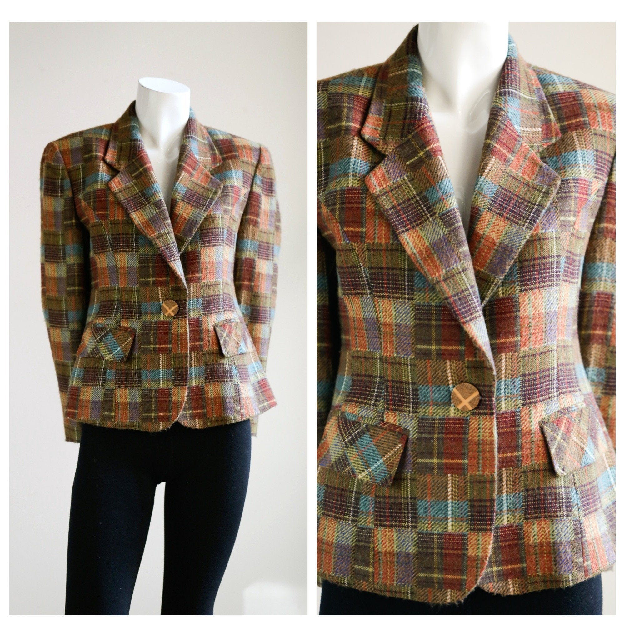 blazer patchwork