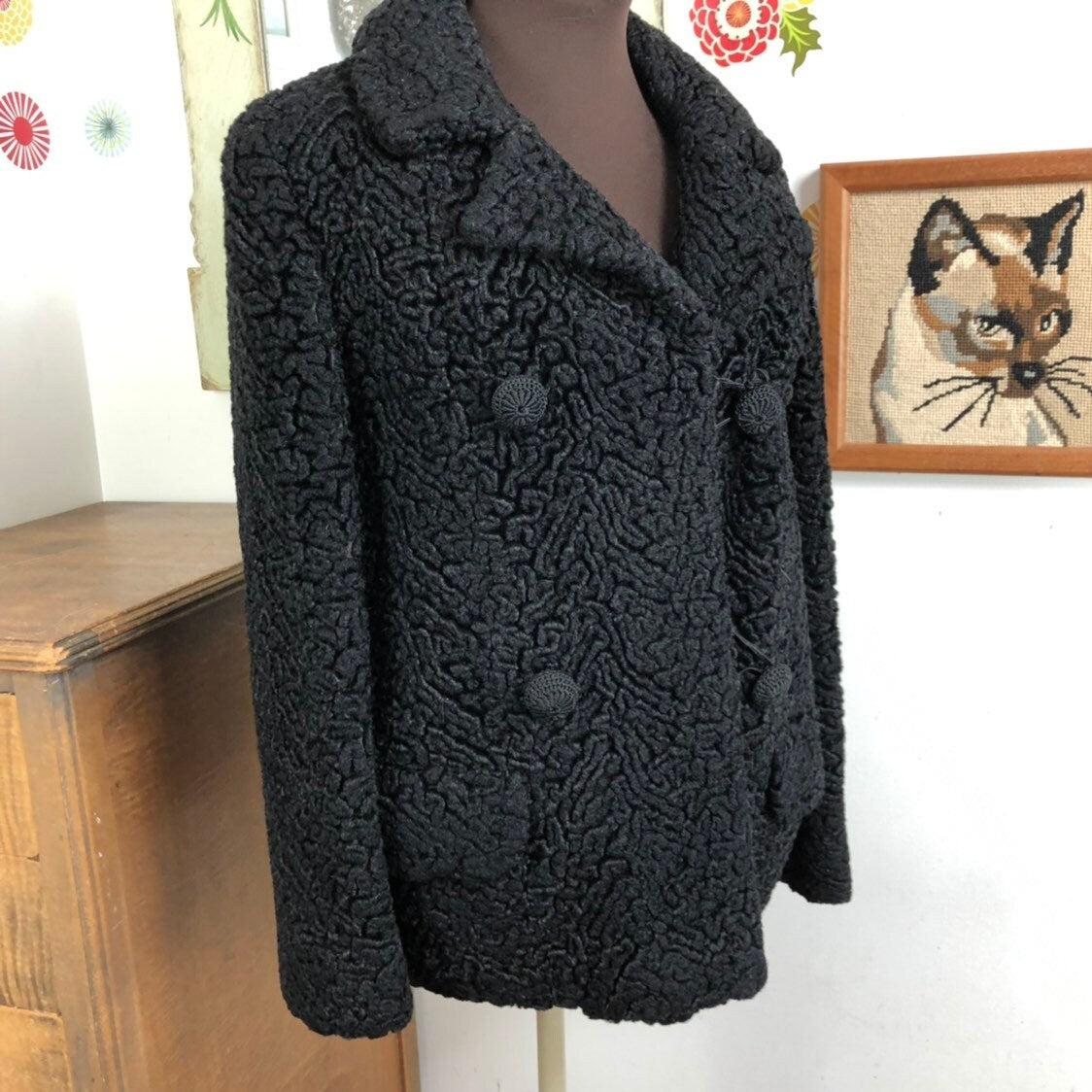 Luxury Lamb Extra Curly Fur Coat