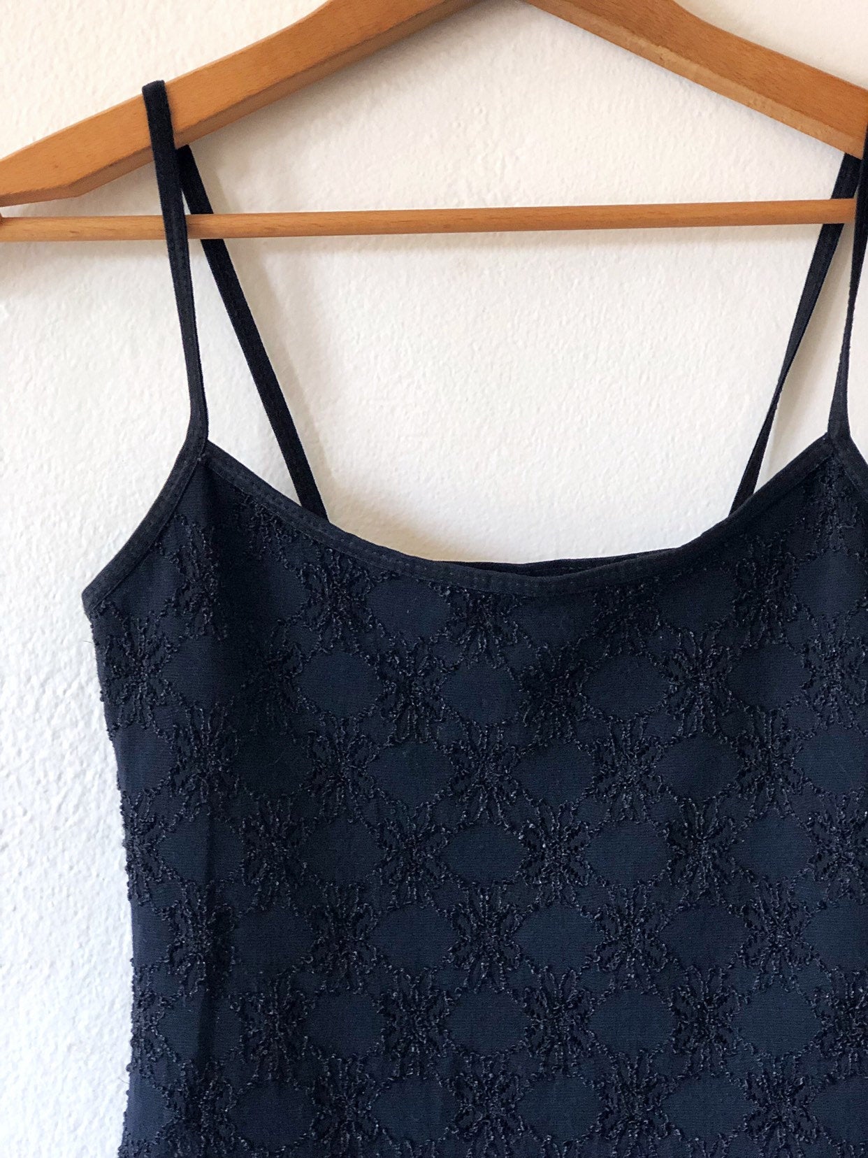 PINK MEMORIES Brown Sleeveless Spaghetti Strap Tank Blouse