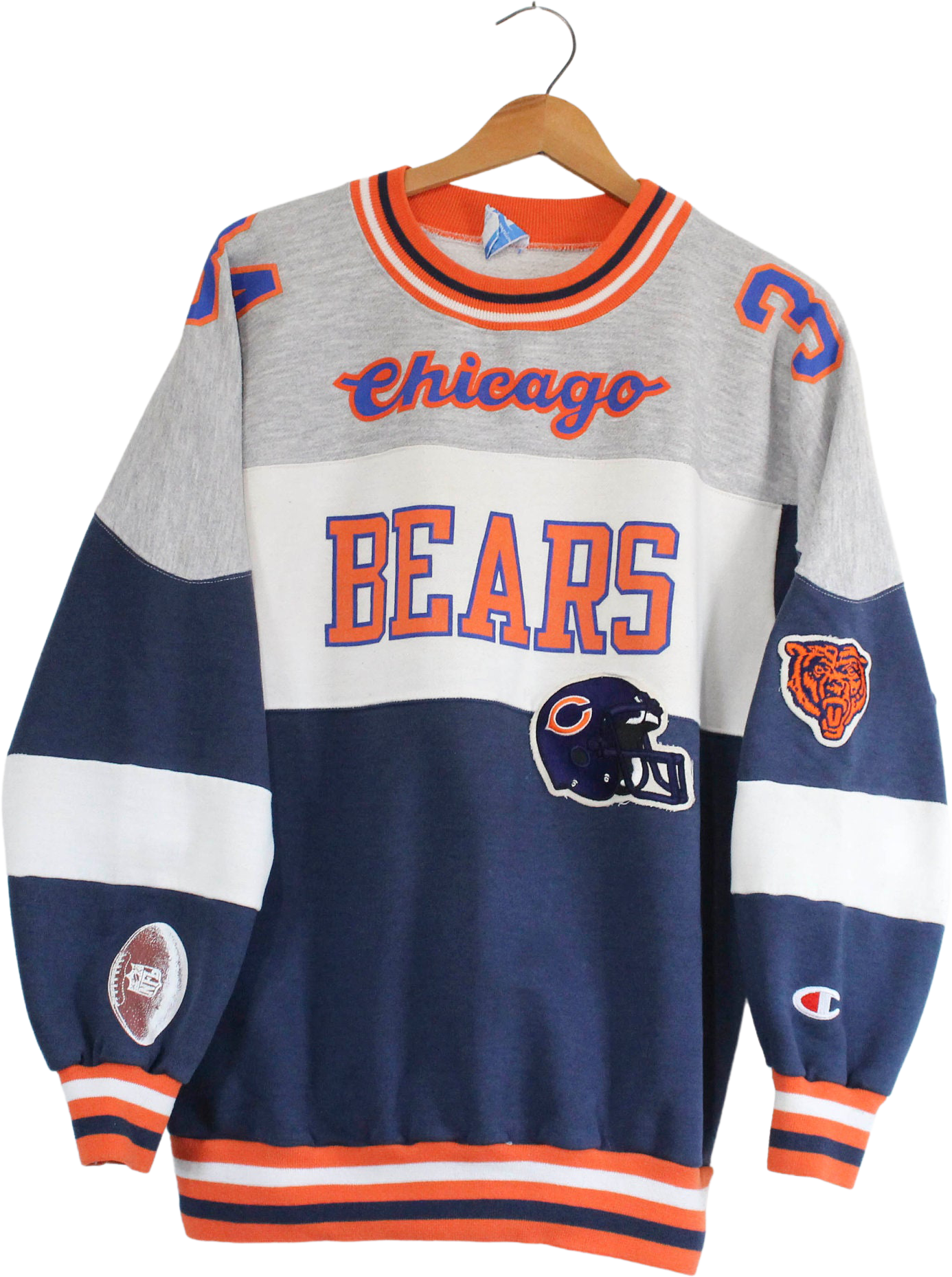 Vintage Chicago Bears Nfl Football Champion Sweatshirt by Champion