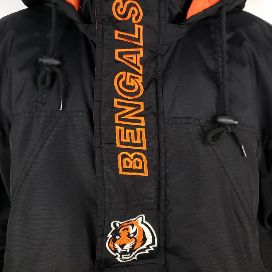 Albogold Thrift — Vintage Cincinnati Bengals Pro Line Starter Jacket Men's  L/M