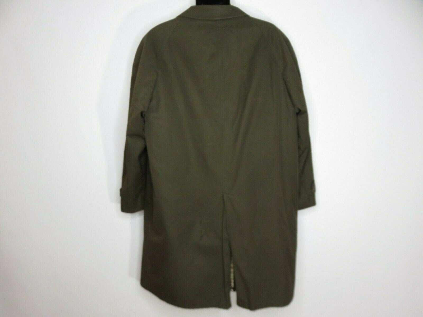 Vintage Werther Wool Lined Dress Car Coat Overcoat Men’s orders M Loden Green Brown