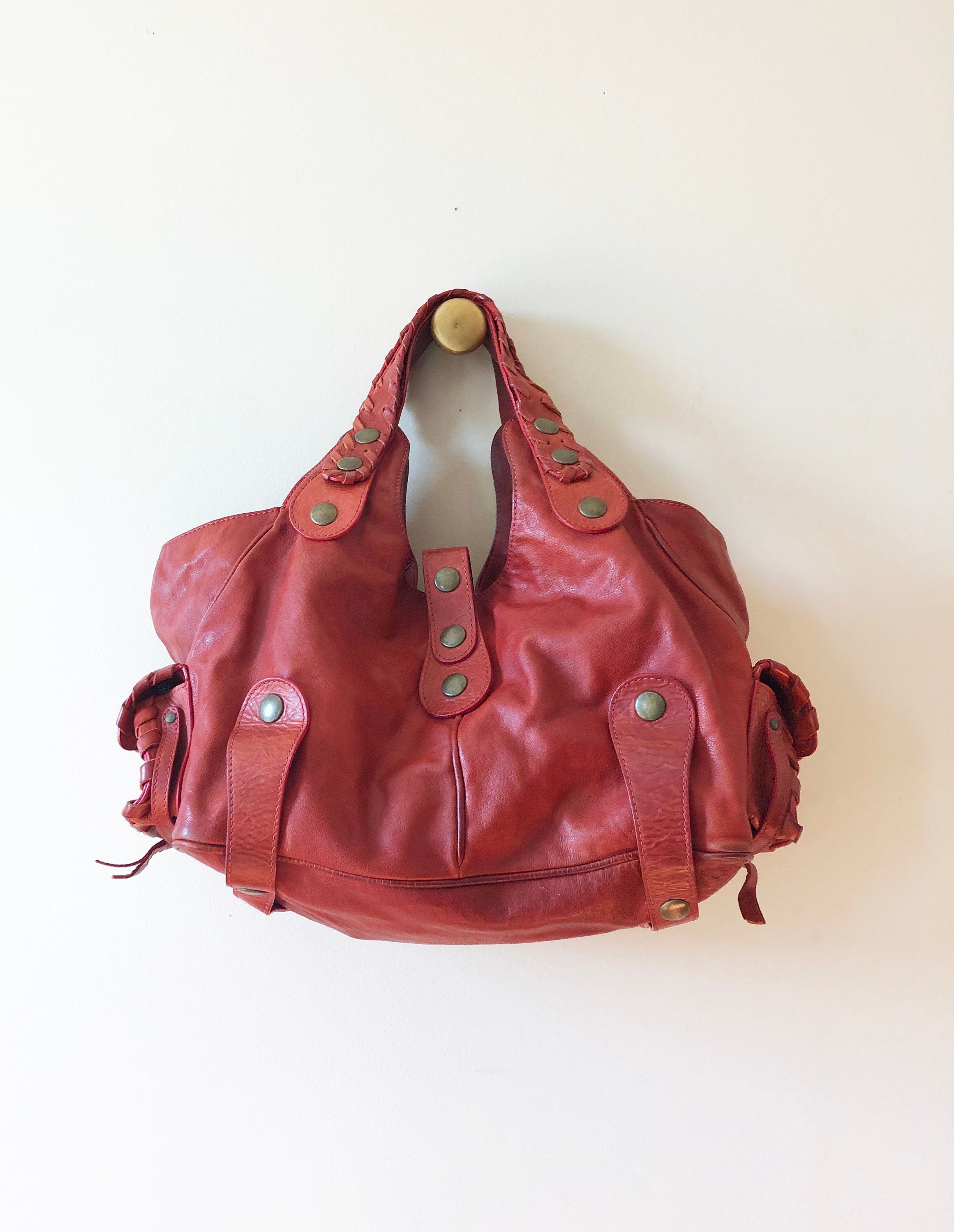 Vintage Chloé Silverado Burnt Orange Iconic Leather Shoulder Bag