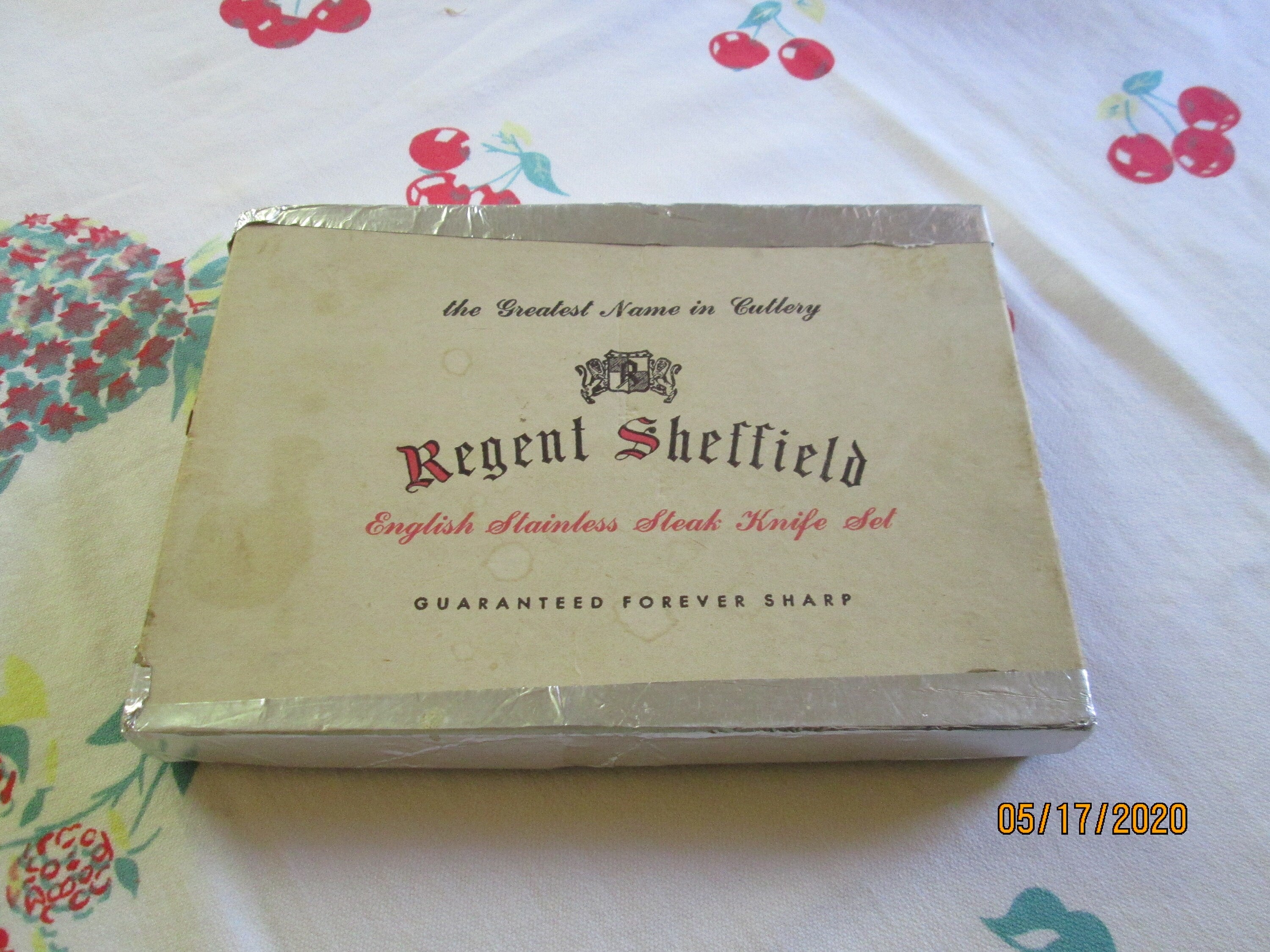 Regent by Sheffield Steak Knives Forever Sharp Stainless Steel