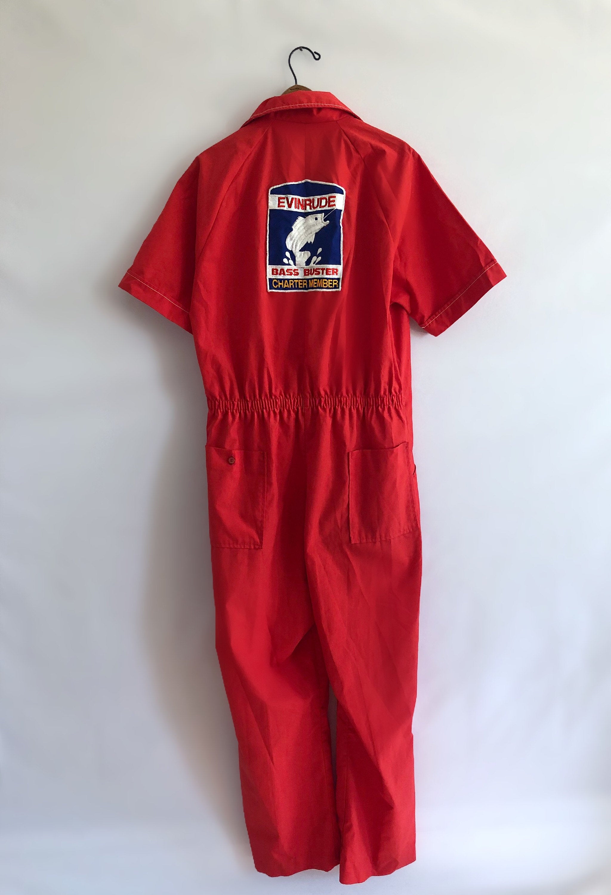 Vintage 70’s Jim Evinrude Bass Buster Fishing Embroidered Jumpsuit by  Action S | Shop THRILLING