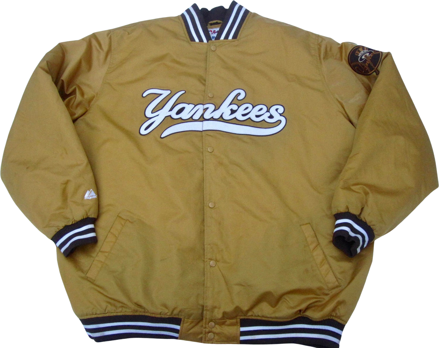 Vintage New York Yankees Bronze Majestic Jacket by Majestic's Authentic  Collec