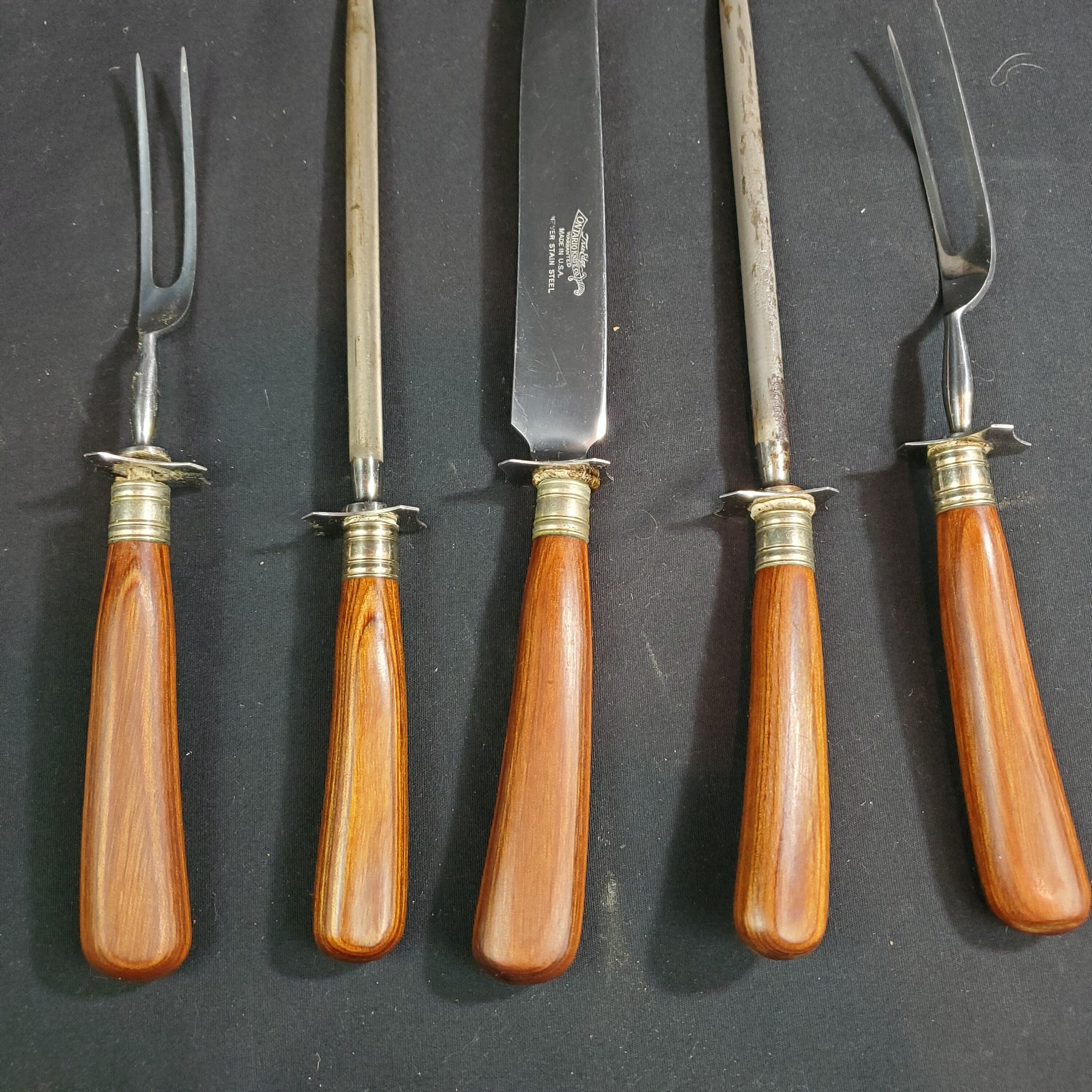 Old knife set from Ontario Knife Company