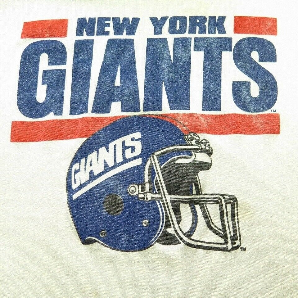 Vintage New York Jets 3/4 Sleeve T Shirt Tee Garan Inc Made USA Size Large  L NFL Football NY 1980s 80s