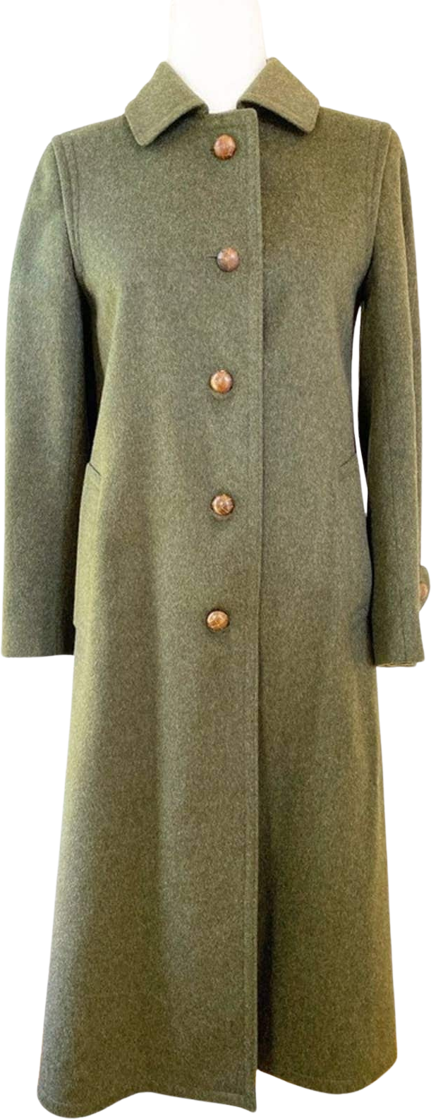 Vintage Burberry Prorsum Loden Wool Riding Coat by Burberry | Shop