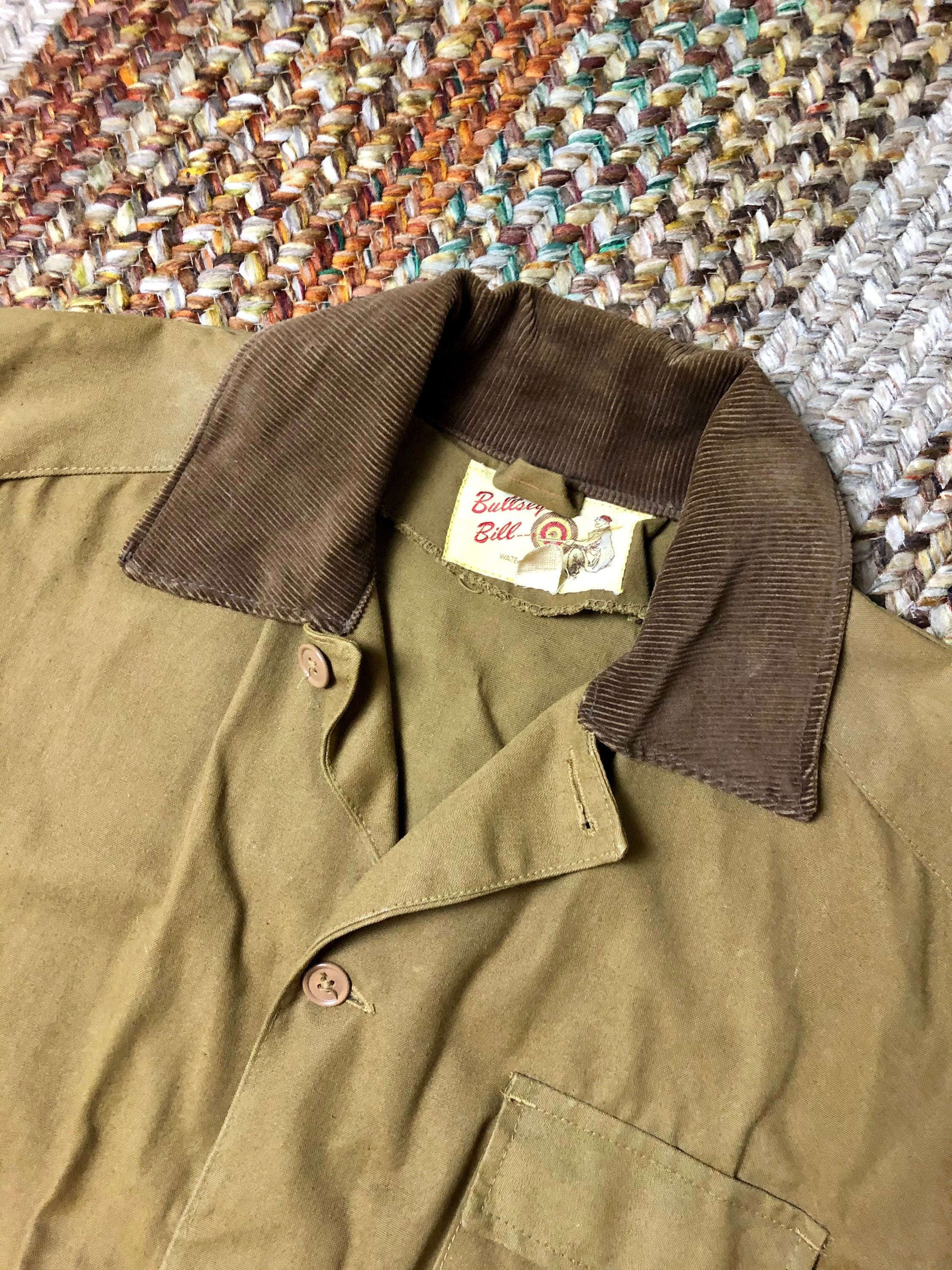 ARIZONA JEAN COMPANY Duck Hunting Jacket, Men's Size Medium cotton white type Vintage Second Hand