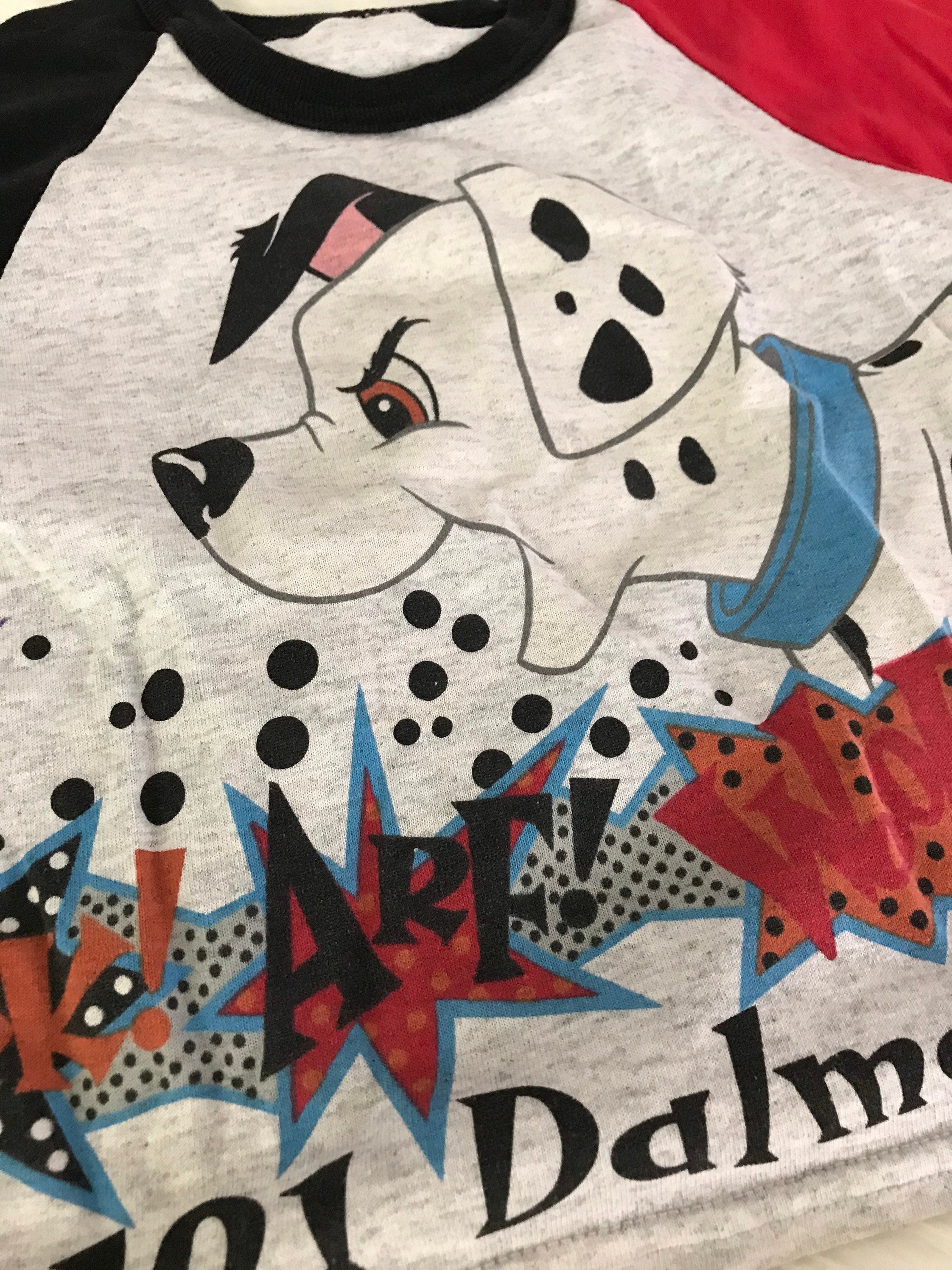 Vintage 90s 101 Dalmatians T-Shirt Kids Disney | Shop THRILLING