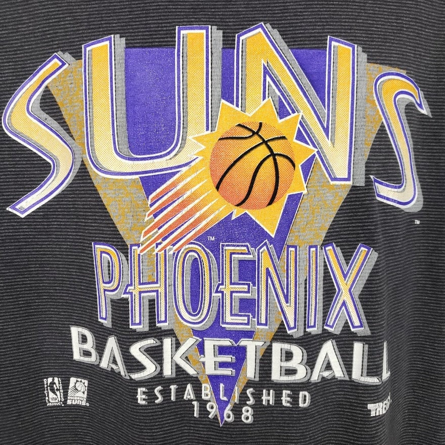 Phoenix Suns Vintage T Shirt Large Black Trench NBA 1990s -  Israel