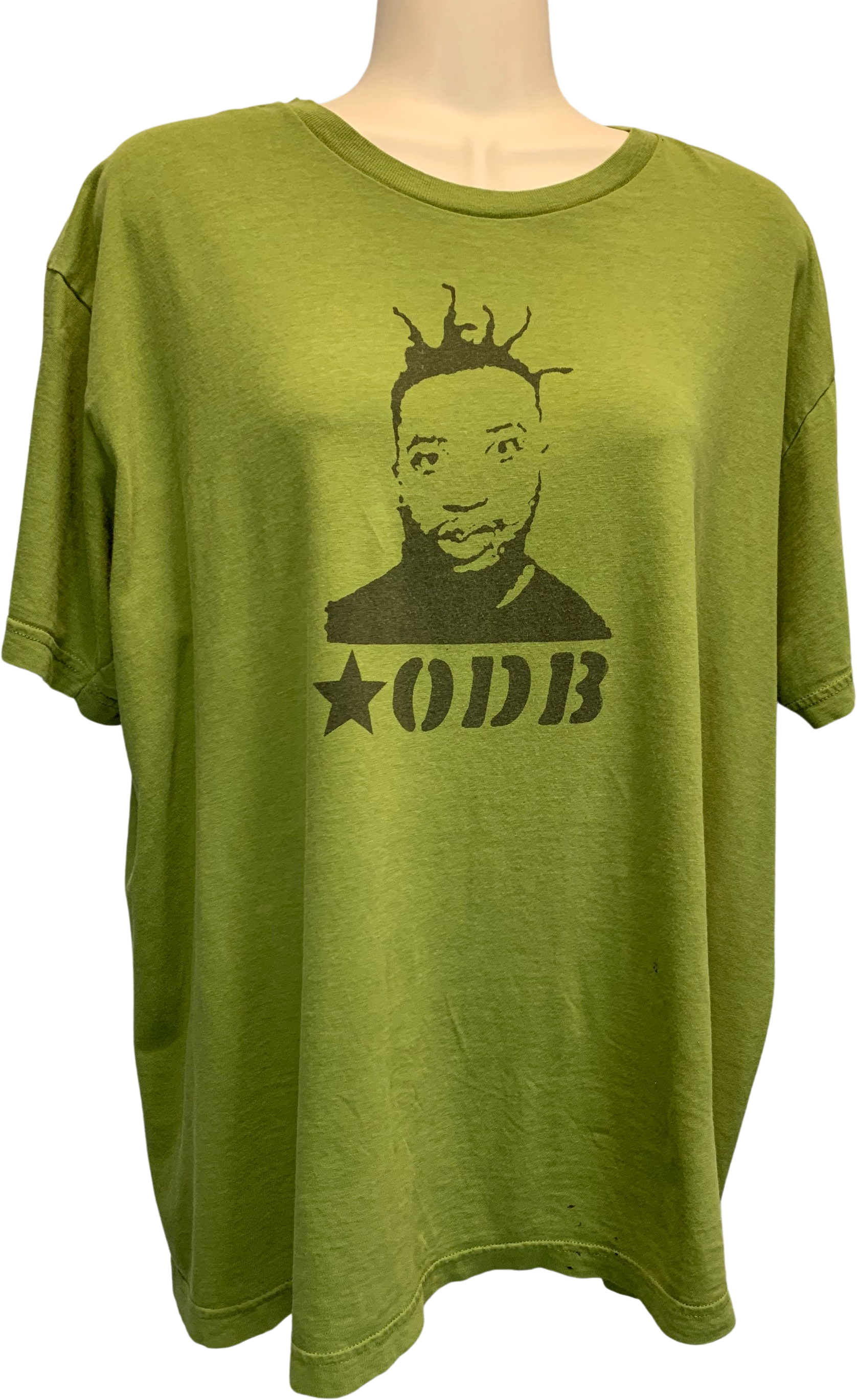 Vintage Odb T-Shirt Portrait Silhouette Wu Tang Hip Hop Bootleg Large