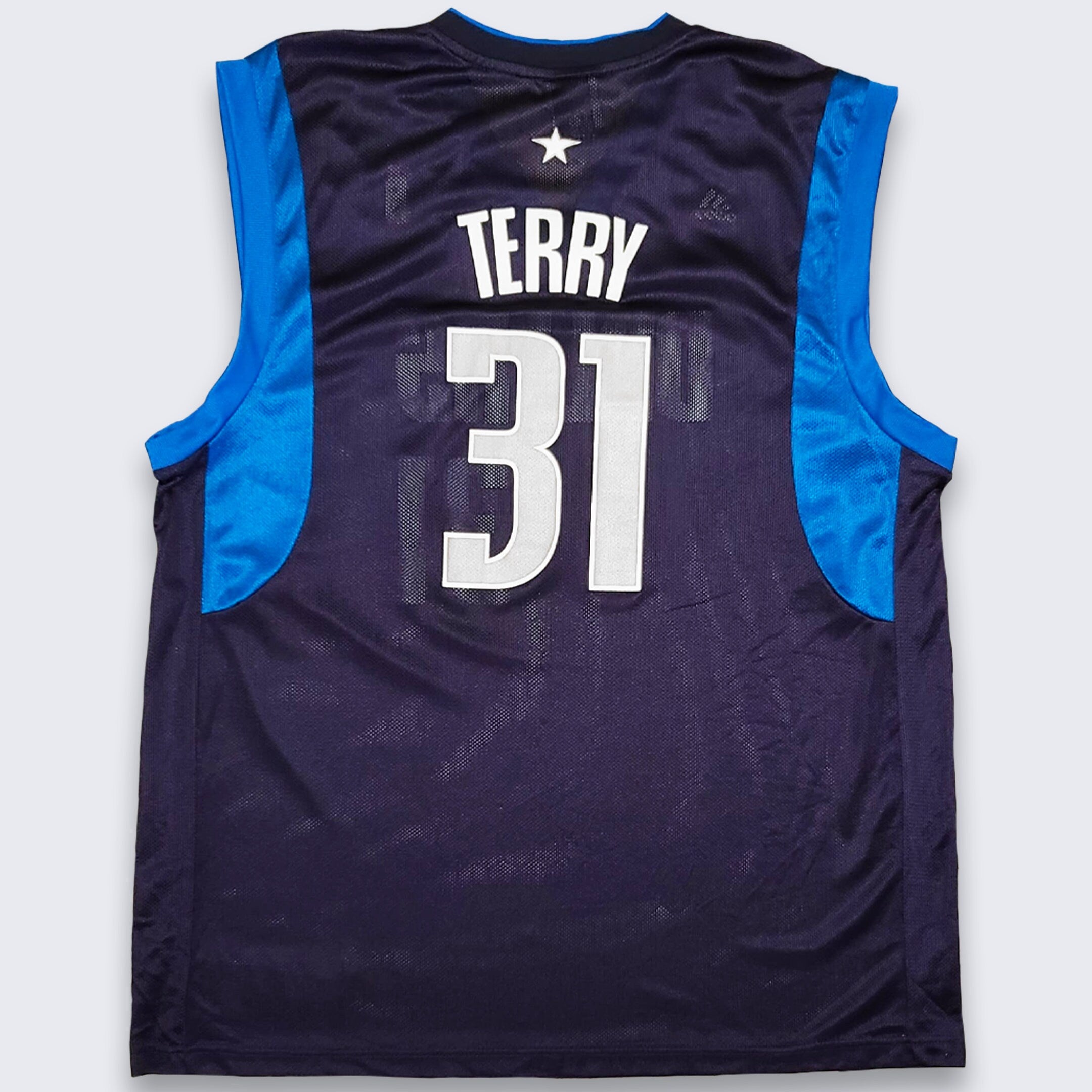 Vintage Dallas Mavericks 00s Jason Terry Adidas Basketball Jersey