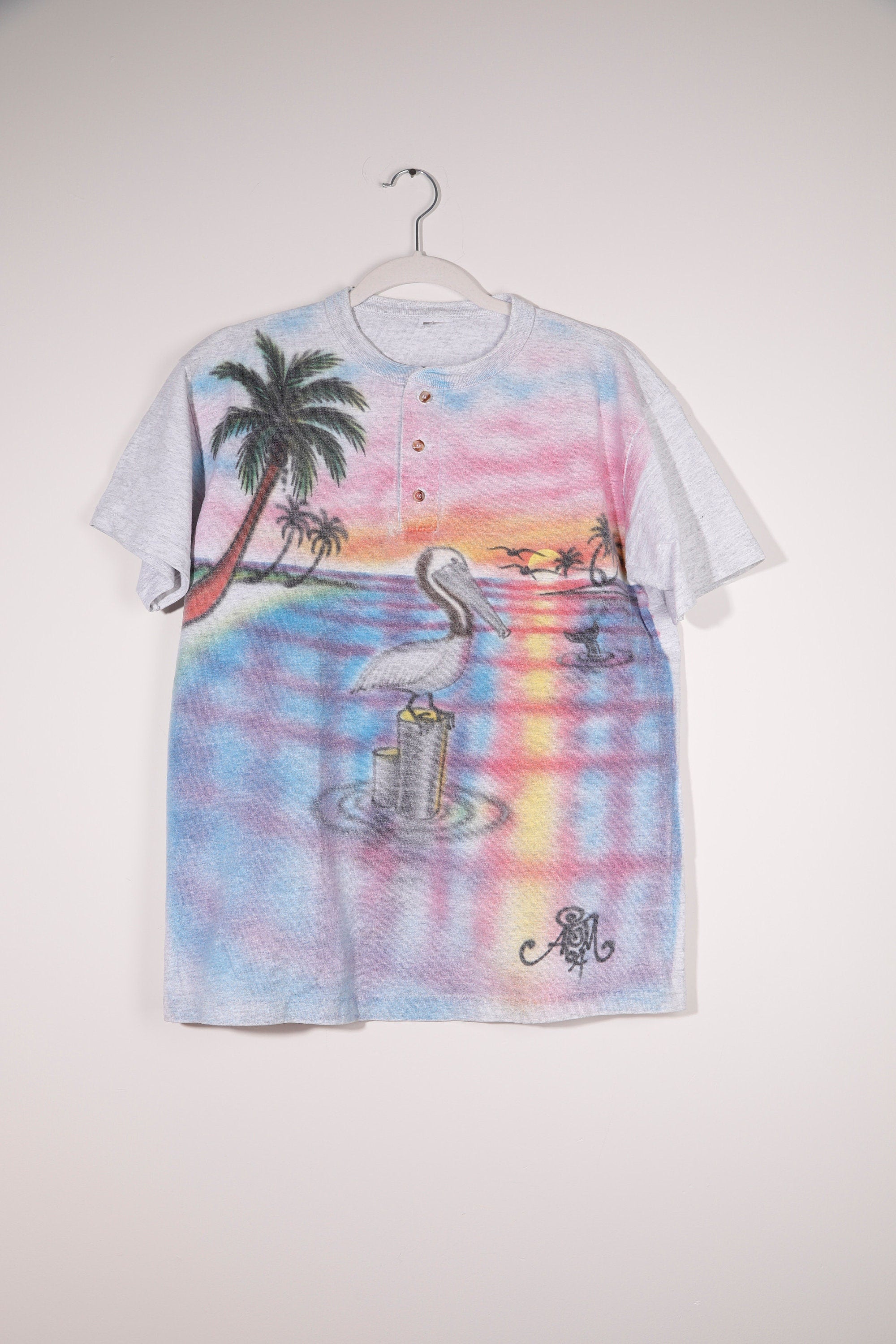 90s Bling Airbrush City Tee-540