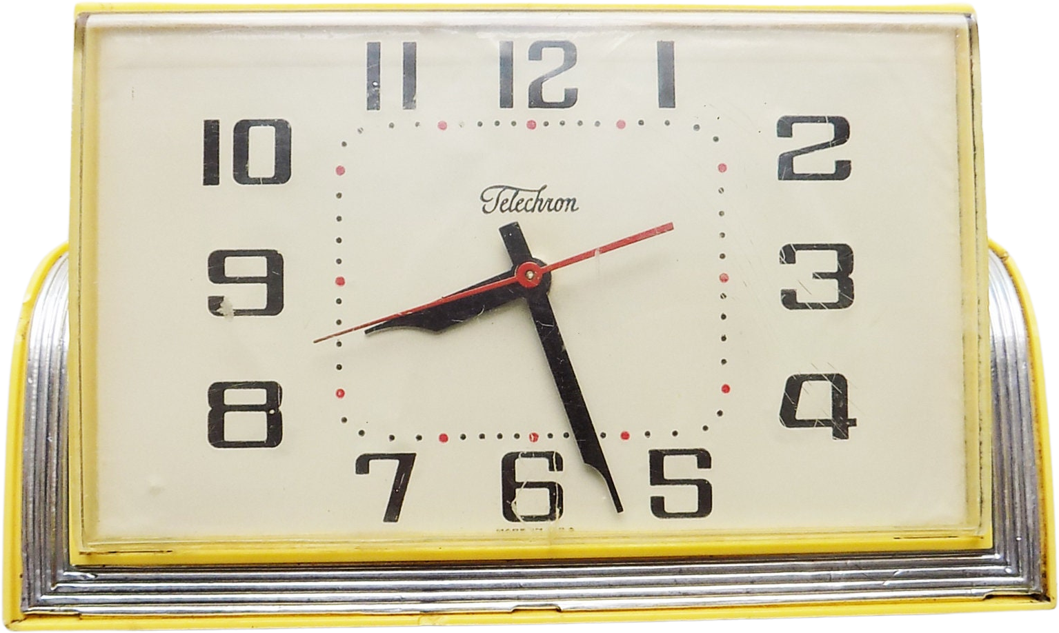 Vintage hot Telechron Wall Clock