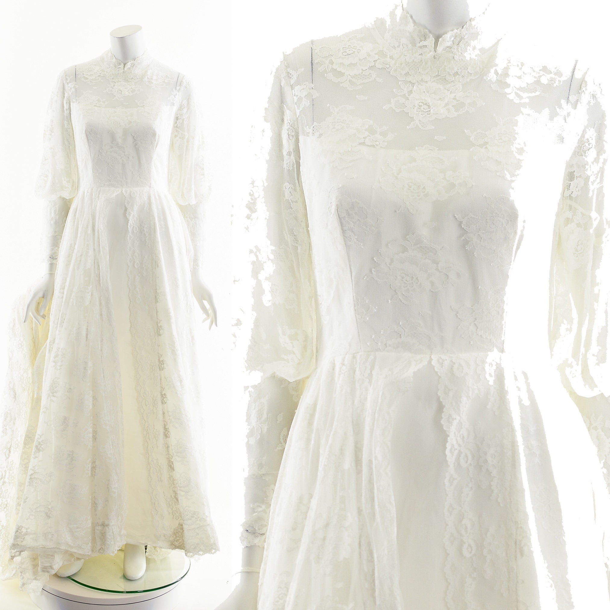 Vintage Victorian Lace Wedding Dress Shop Thrilling 5915