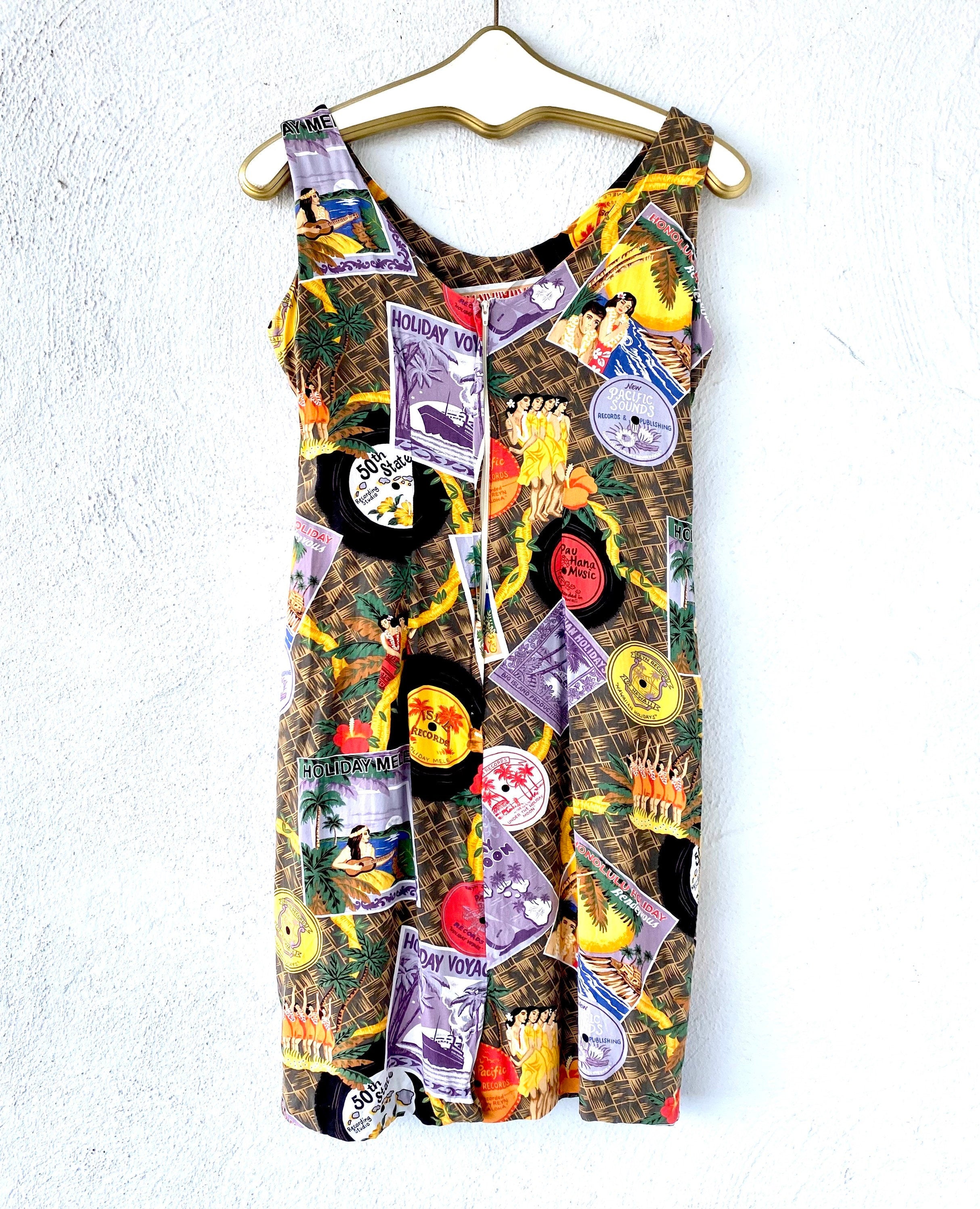 Vintage 90’s Hawaiian Rayon Aloha Hawaii Holiday Tank Dress | Shop Vintage 90’s Hawaiian Rayon Aloha Hawaii Holiday Tank Dress | Shop