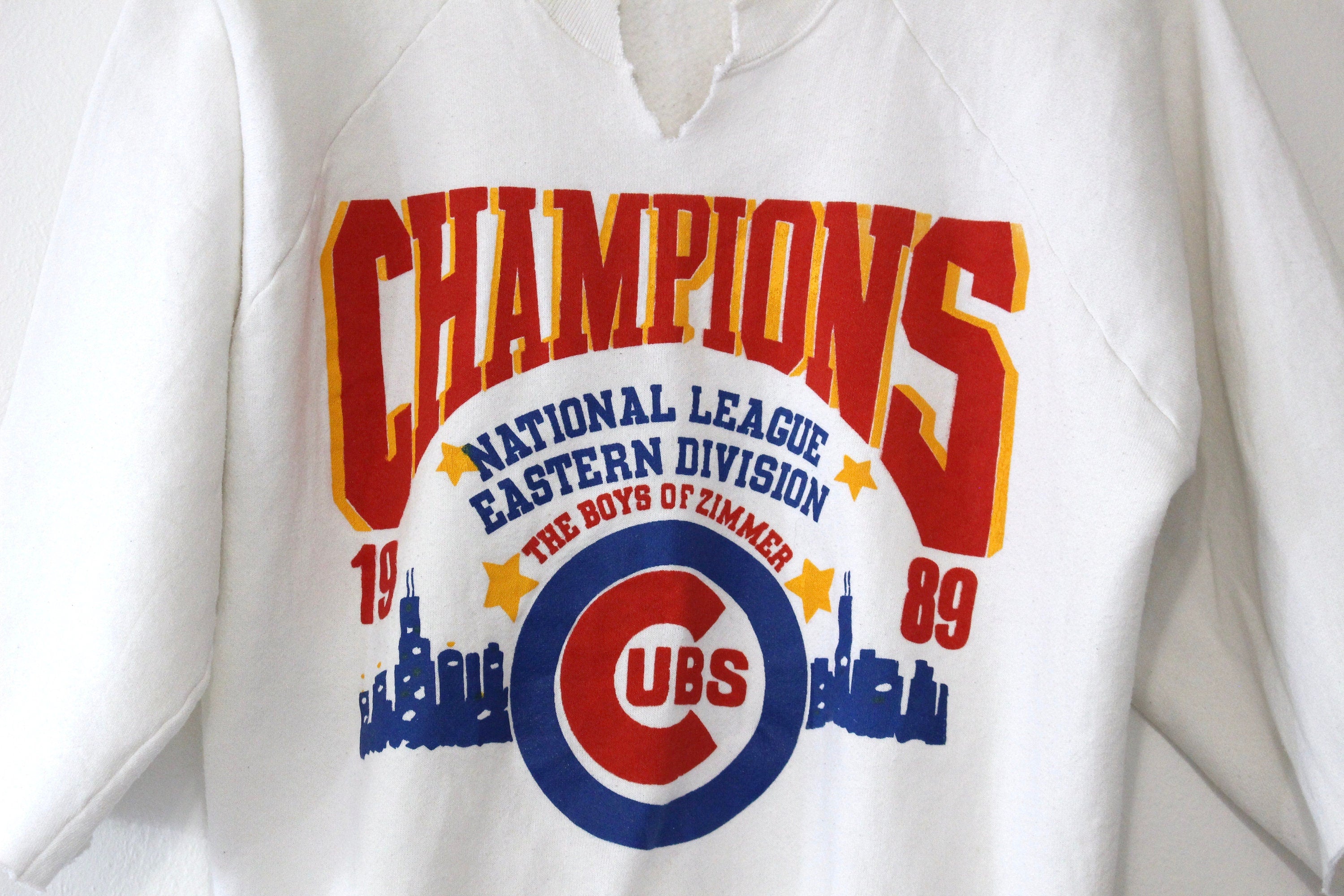 Vintage Chicago Illinois Cubs Baseball MLB Sweatshirt XL 