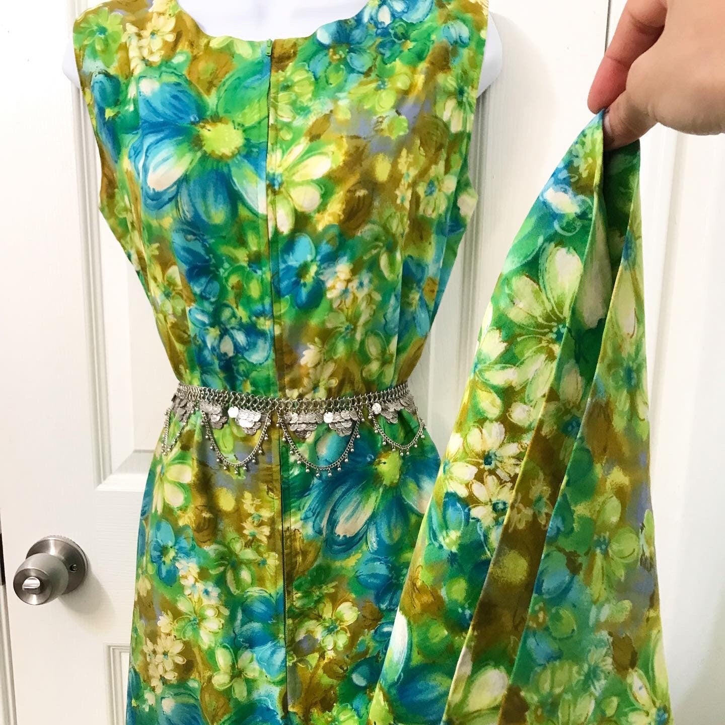 HAZEL – VINTAGE FLORAL JUMPSUIT FOR WOMEN main image 1