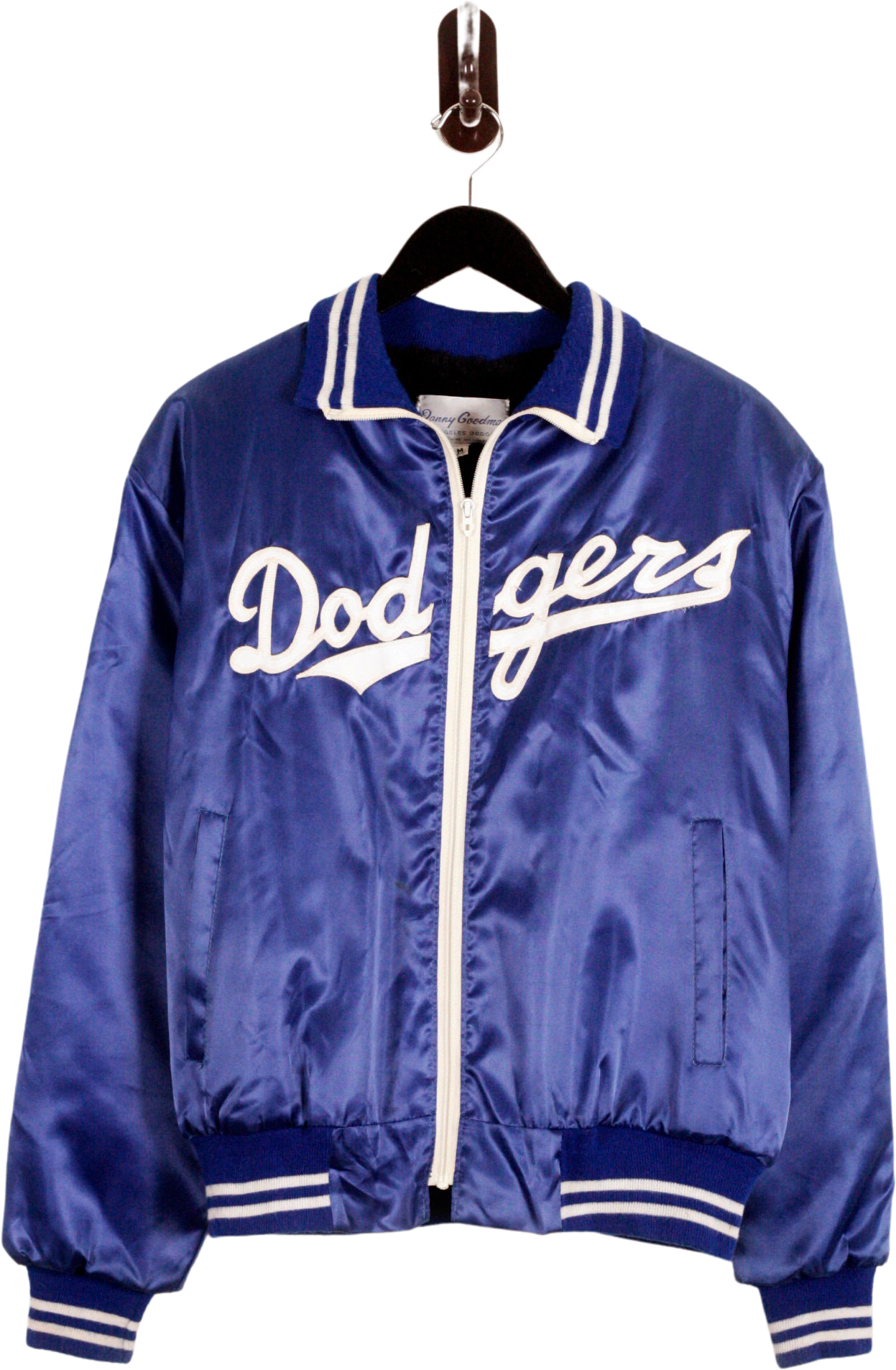 Mens 1980s Vintage Style Los Angeles Dodgers Jacket