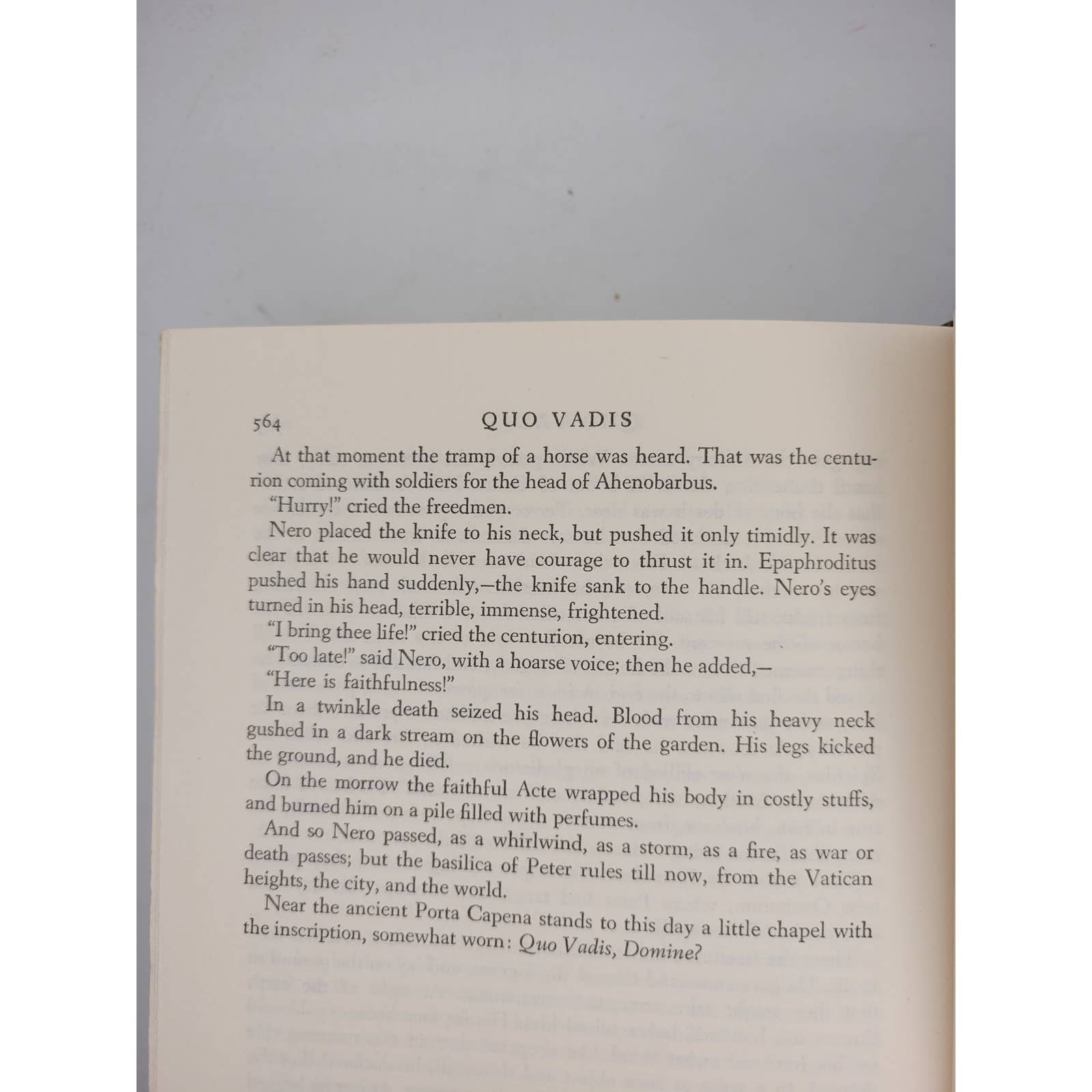 Vintage Quo Vadis by Henryk Sienkiewicz Translation Jeremiah Curtin