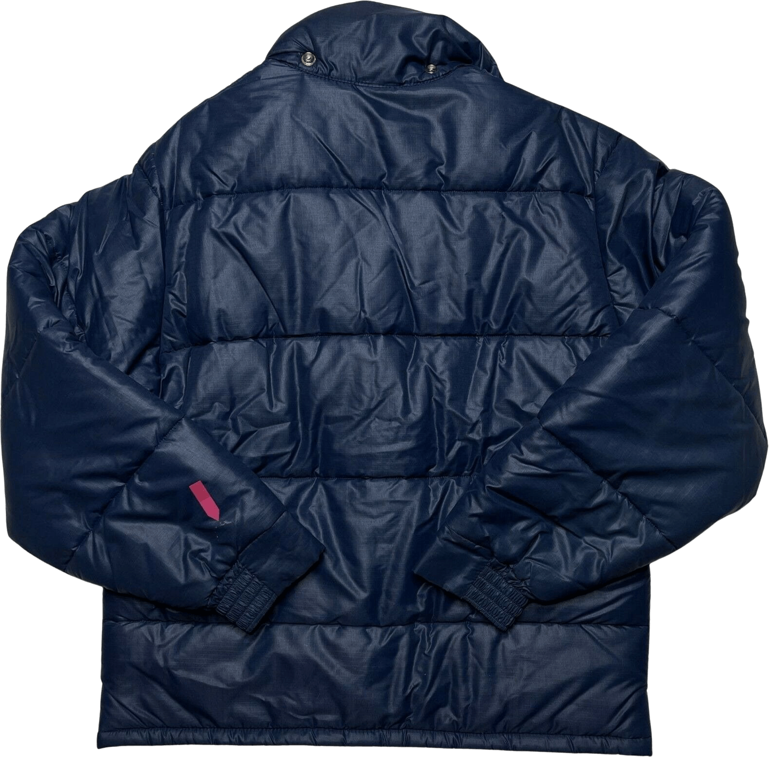 Vintage Men's Navy Blue Puffer Jacket by Shanahan Shop THRILLING