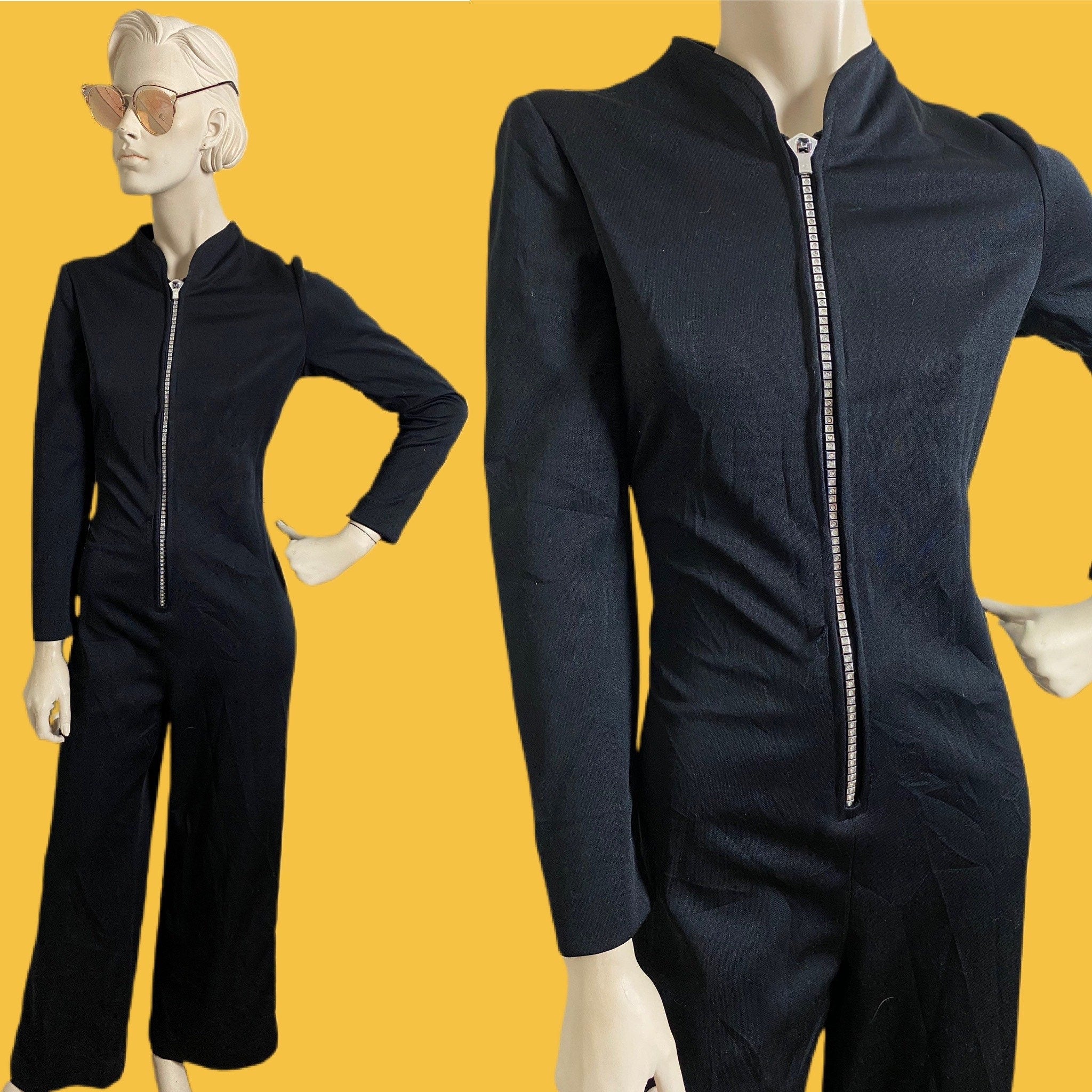 Seventies Catsuit white
