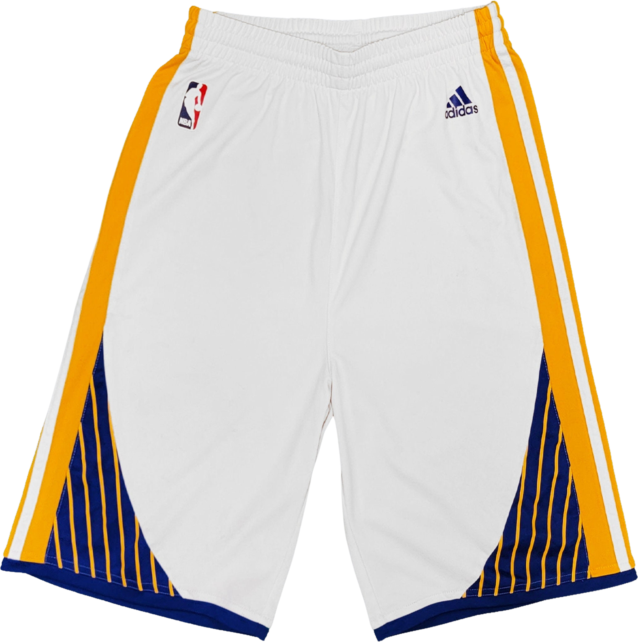 Youth Golden State Warriors White Chinese New Year Replica Basketball  Shorts by Adidas