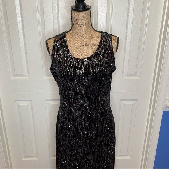 Vintage Ronni Nicole Black Sparkly Maxi Dress and Blouse Set Nwt by Ro ... Vintage Ronni Nicole Black Sparkly Maxi Dress and Blouse Set Nwt by Ro ...
