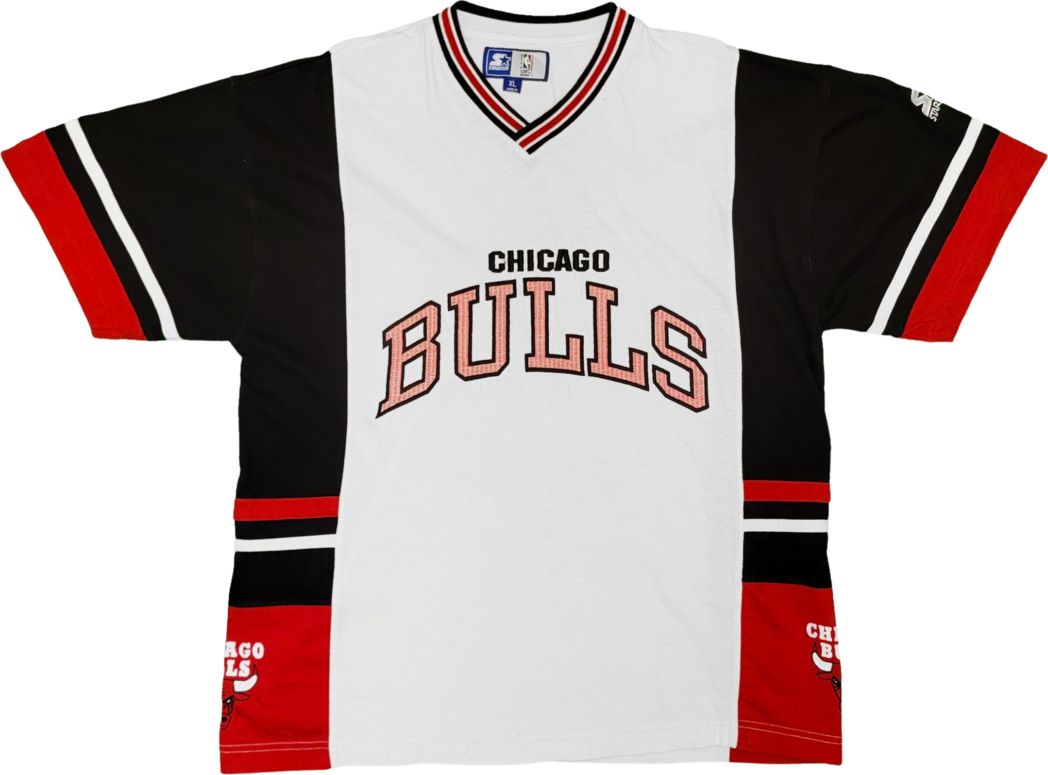 CHICAGO BLACKHAWKS VINTAGE 1990'S STARTER AUTHENTIC JERSEY YOUTH LARGE / XL