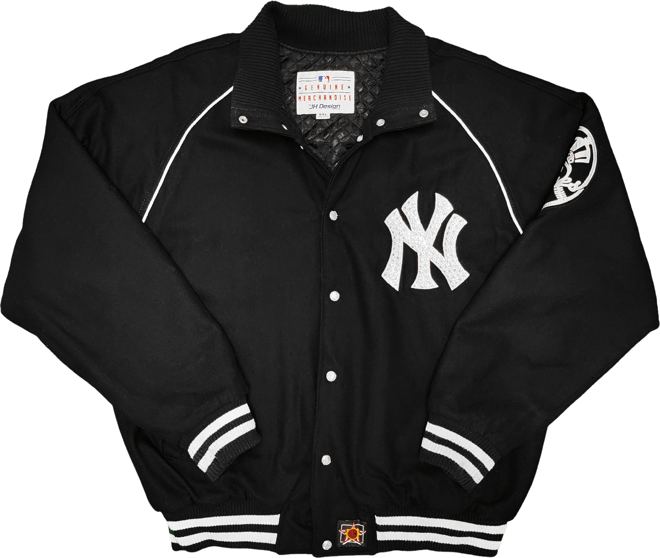 Men's New York Yankees Vintage 00s Diamond Jeff Hamilton Bomber