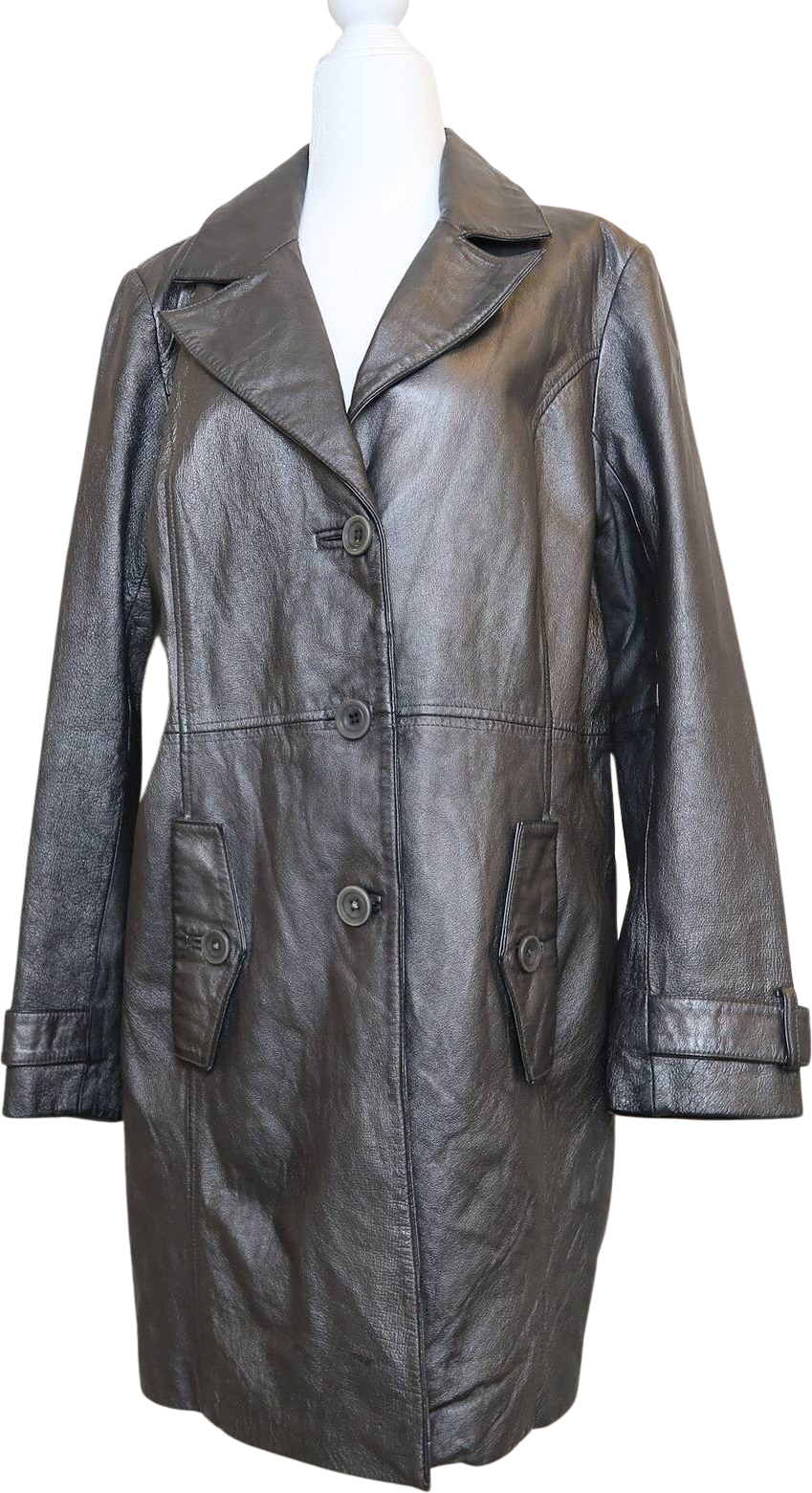 Centigrade 100% leather 2024 coat