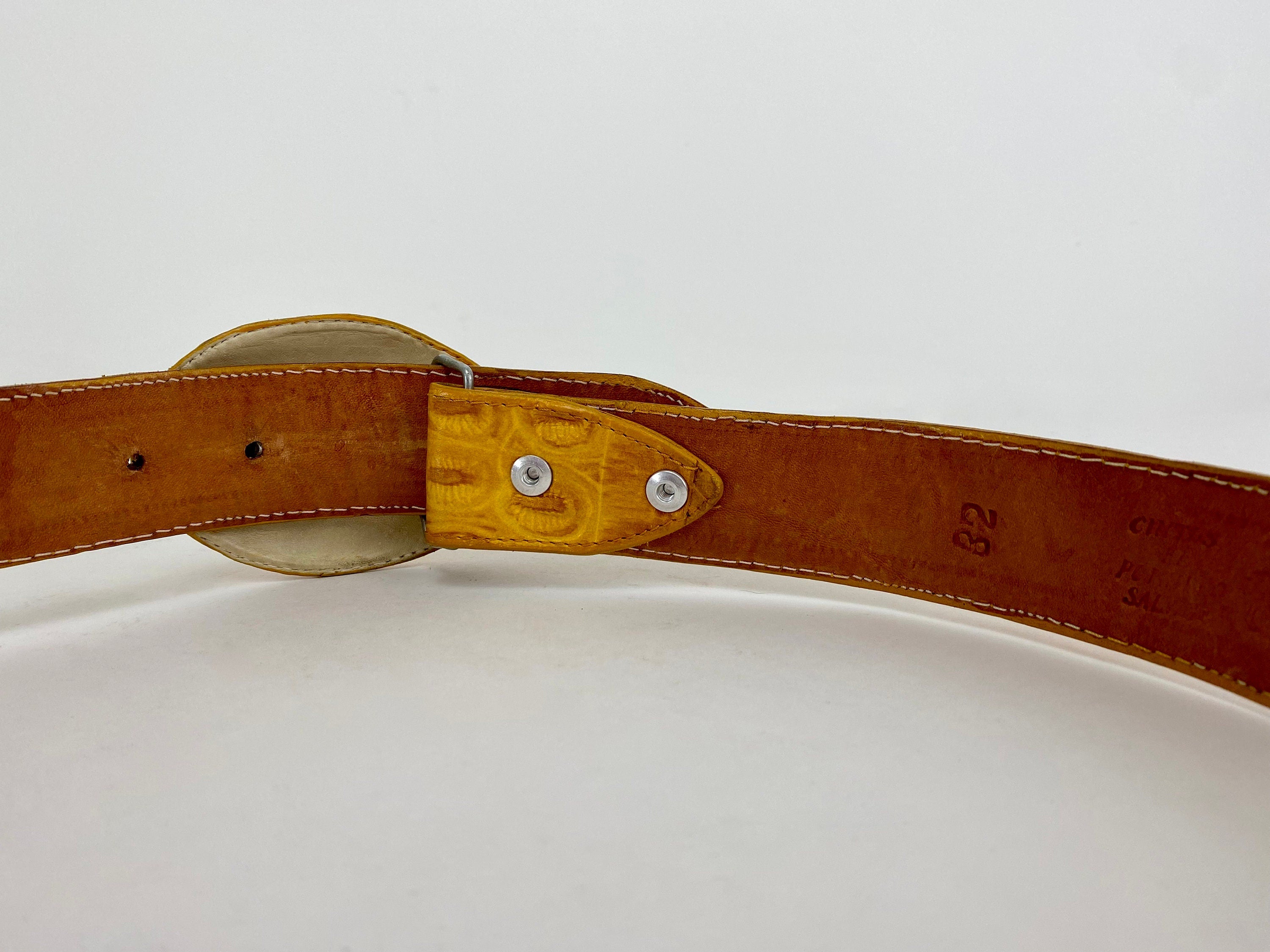 Mexican Cowboy Belt - Light brown / 30