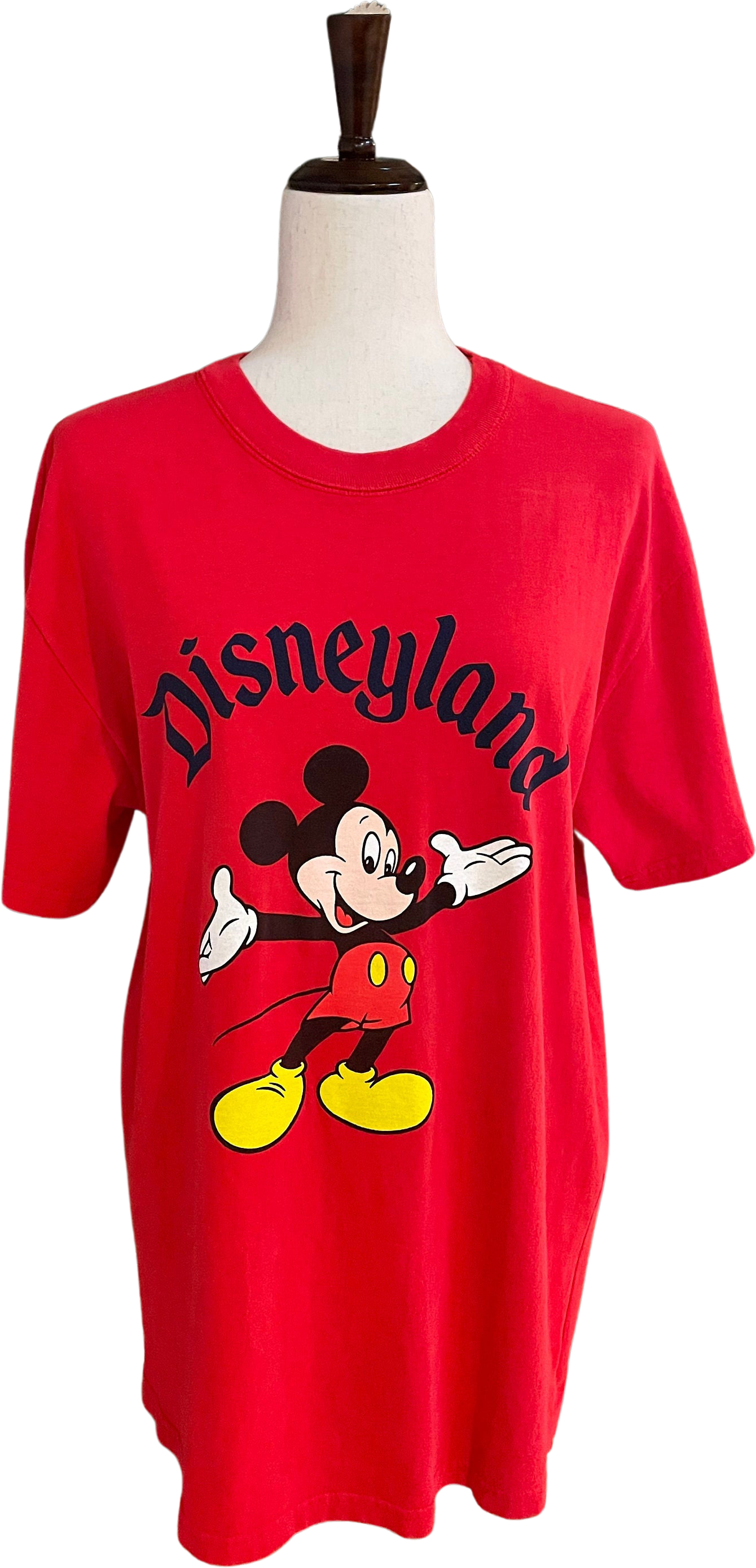 90's Vintage Mickey Mouse Disneyland T-Shirt by Disney