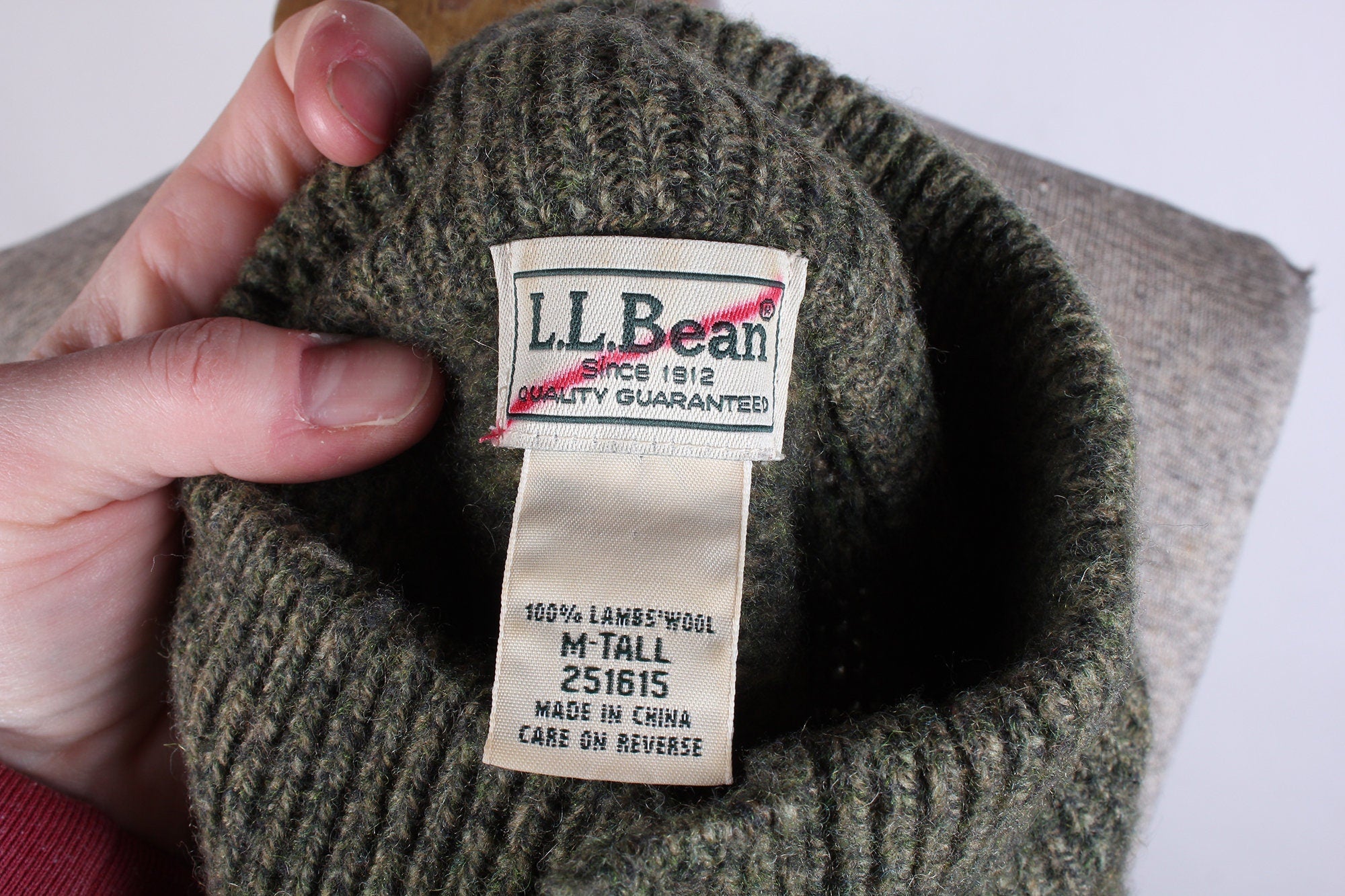 Vintage L.L. Bean shops Sweater