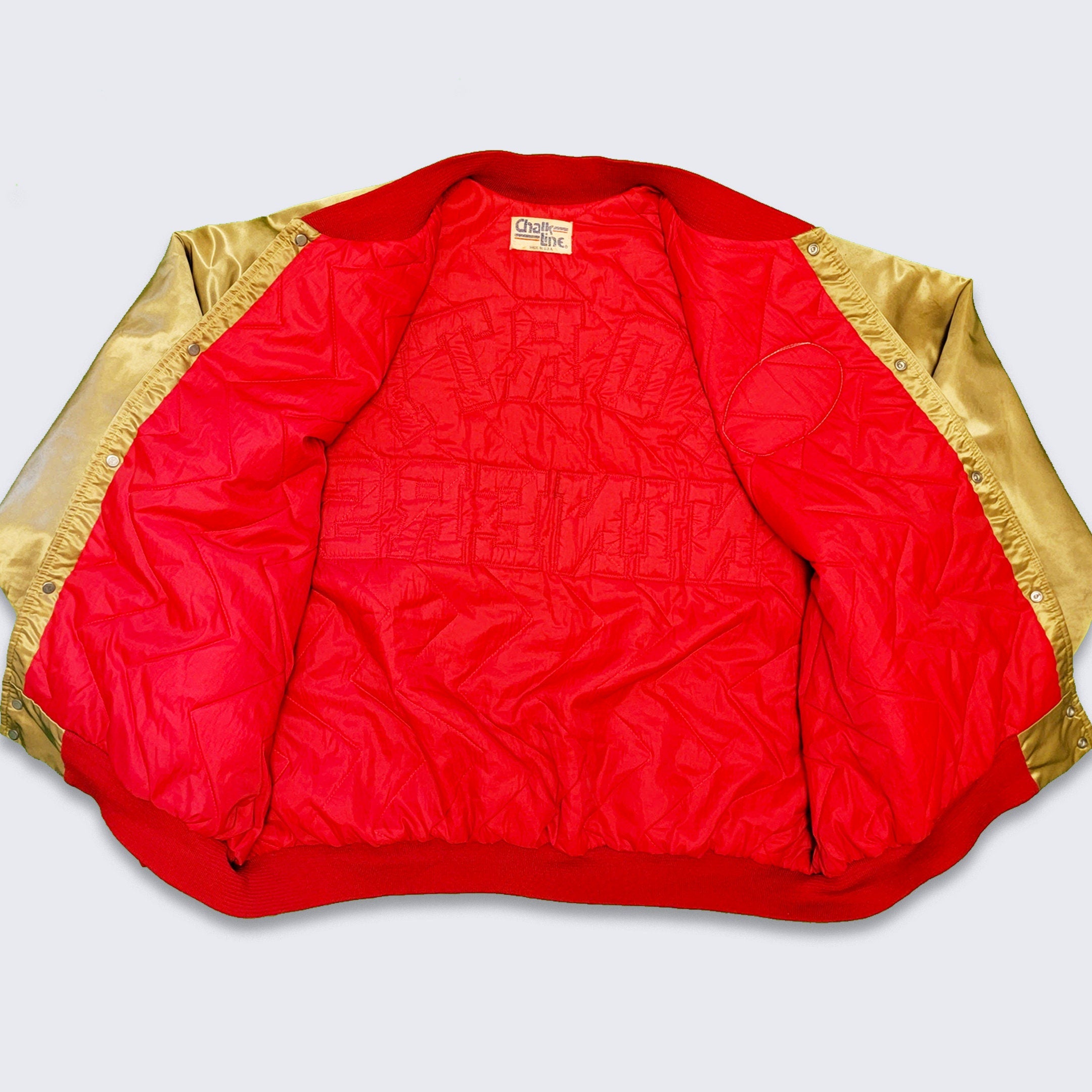 Chalk Line made millions selling 49ers gold jacket