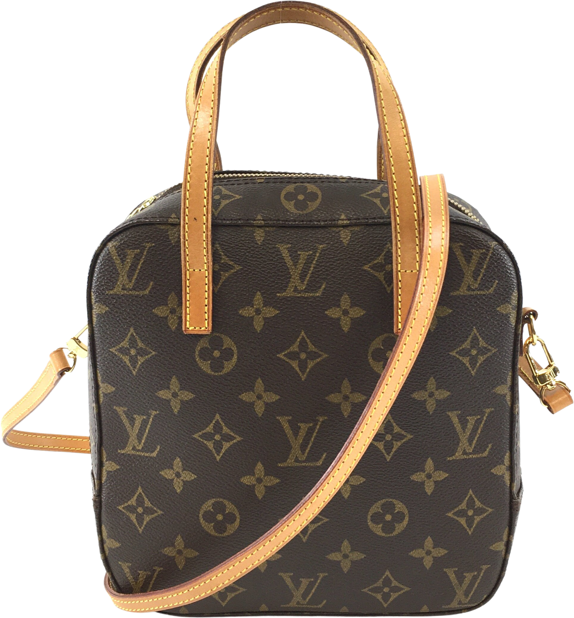 Buy Free Shipping Good Condition LOUIS VUITTON Louis Vuitton Spontini  Monogram Leather Genuine Leather 2way Shoulder Bag Handbag Brown 62575 from  Japan - Buy authentic Plus exclusive items from Japan