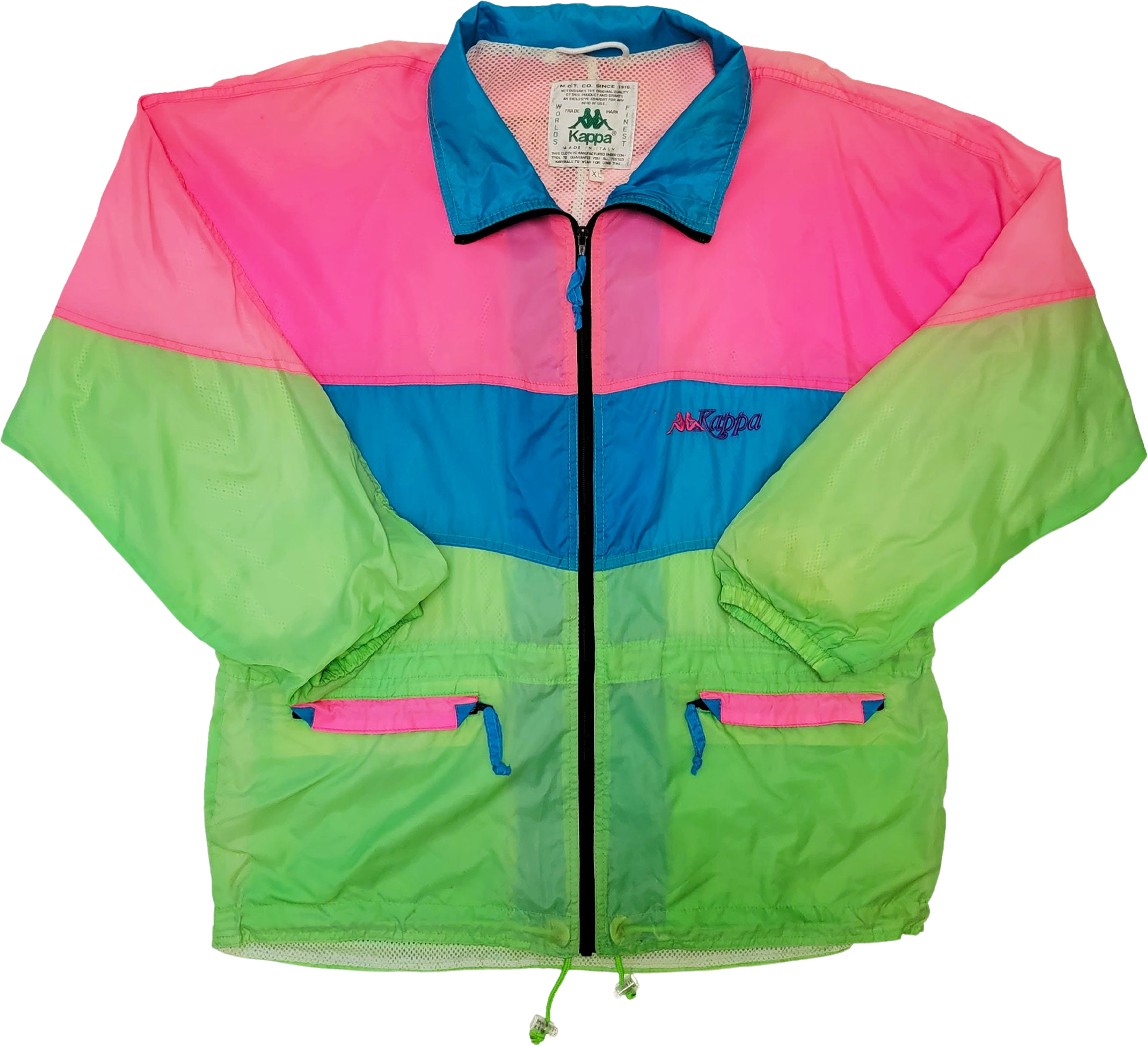 90s multicolor windbreaker online