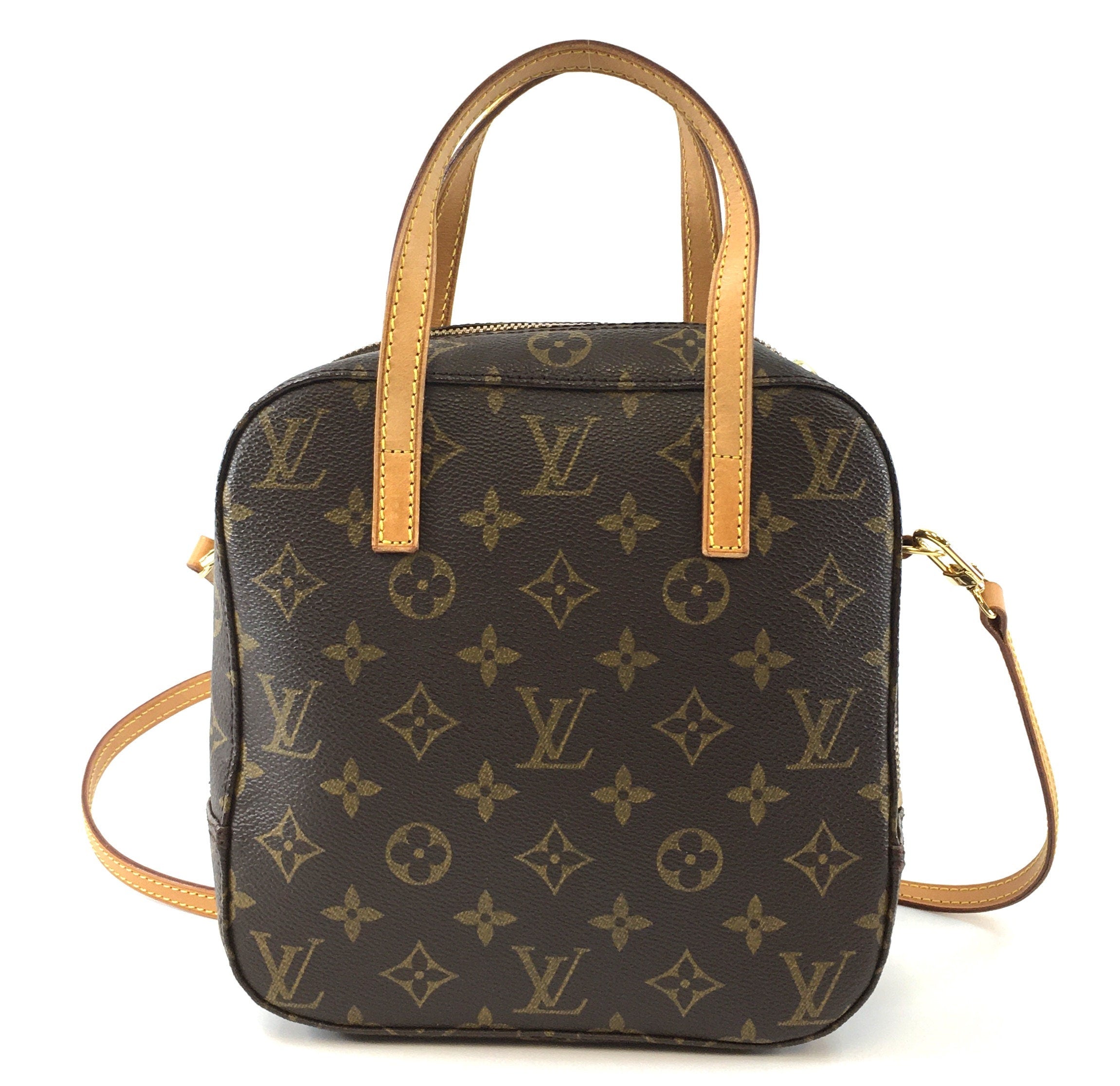Vanity leather crossbody bag Louis Vuitton Brown in Leather - 22374608
