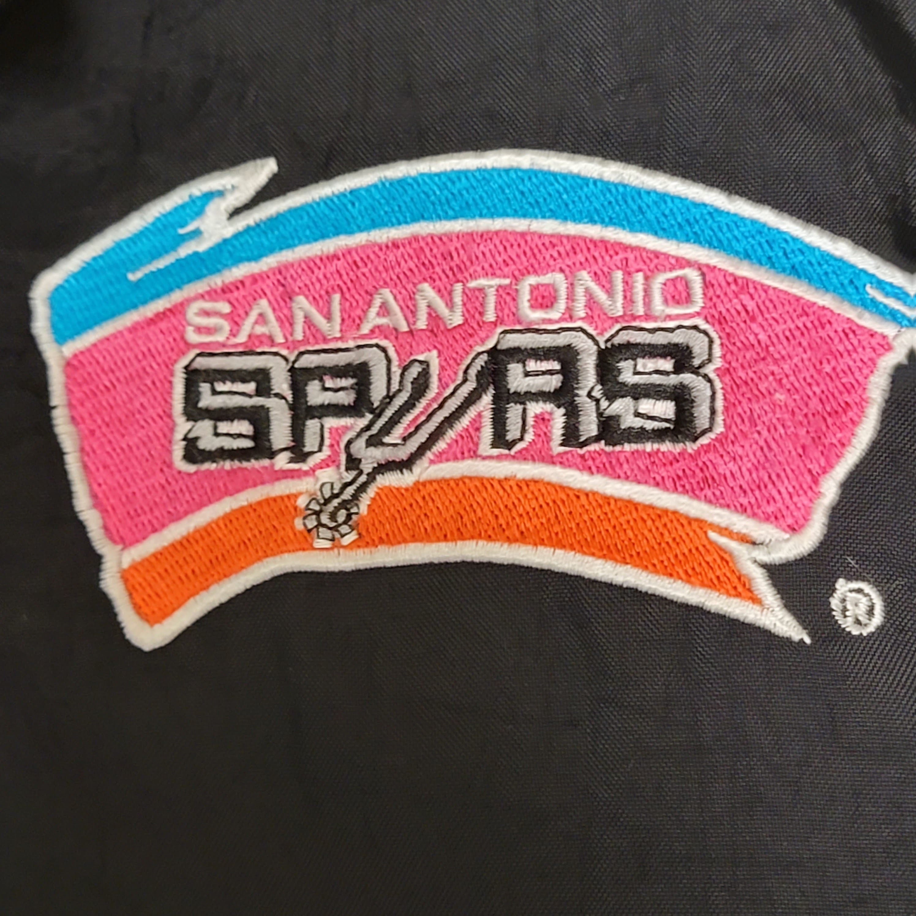 Vtg San Antonio Spurs jacket!! 90s NBA (caps outlet not included)