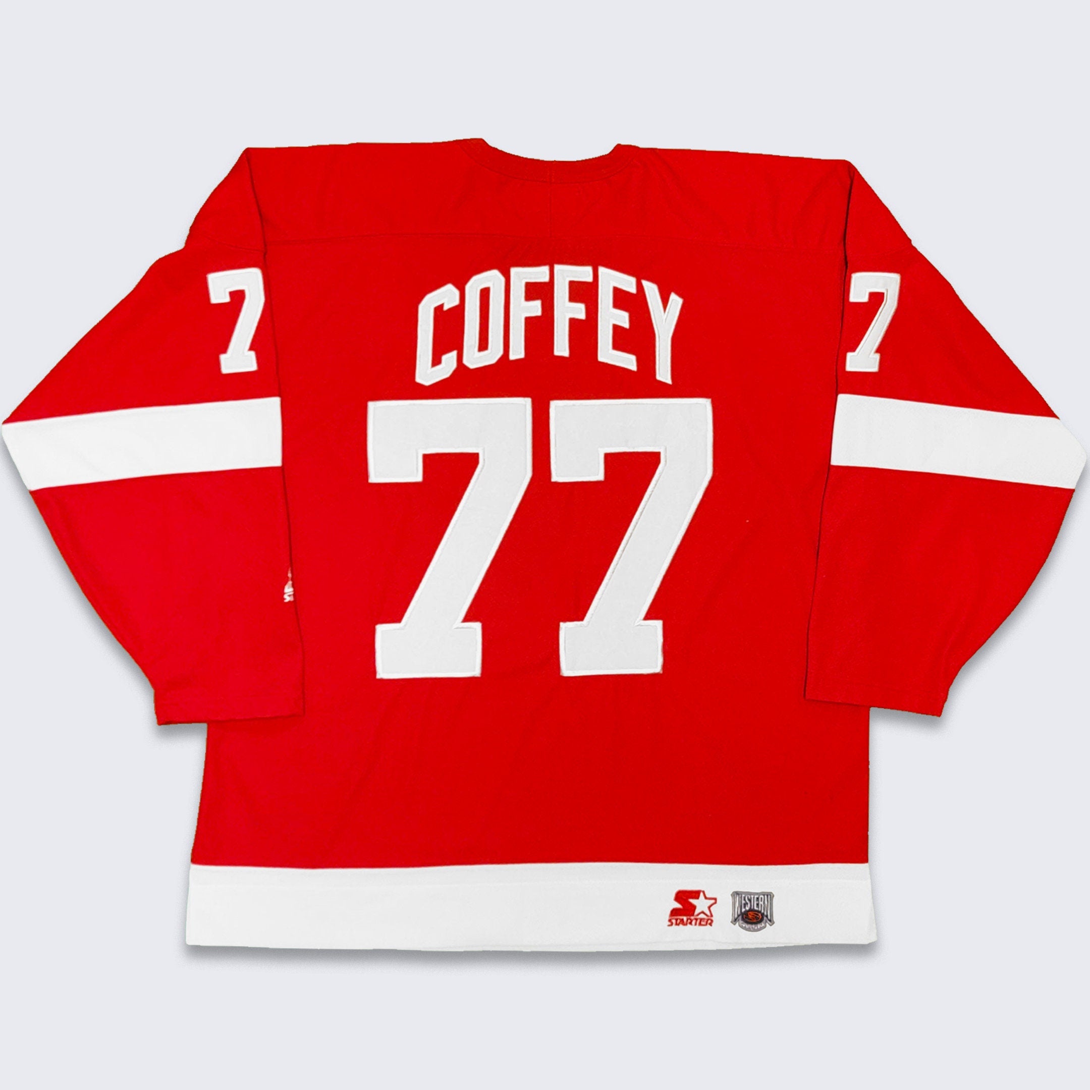 Paul Coffey Red Wings Vintage NHL Hockey 93-94 Action Player 