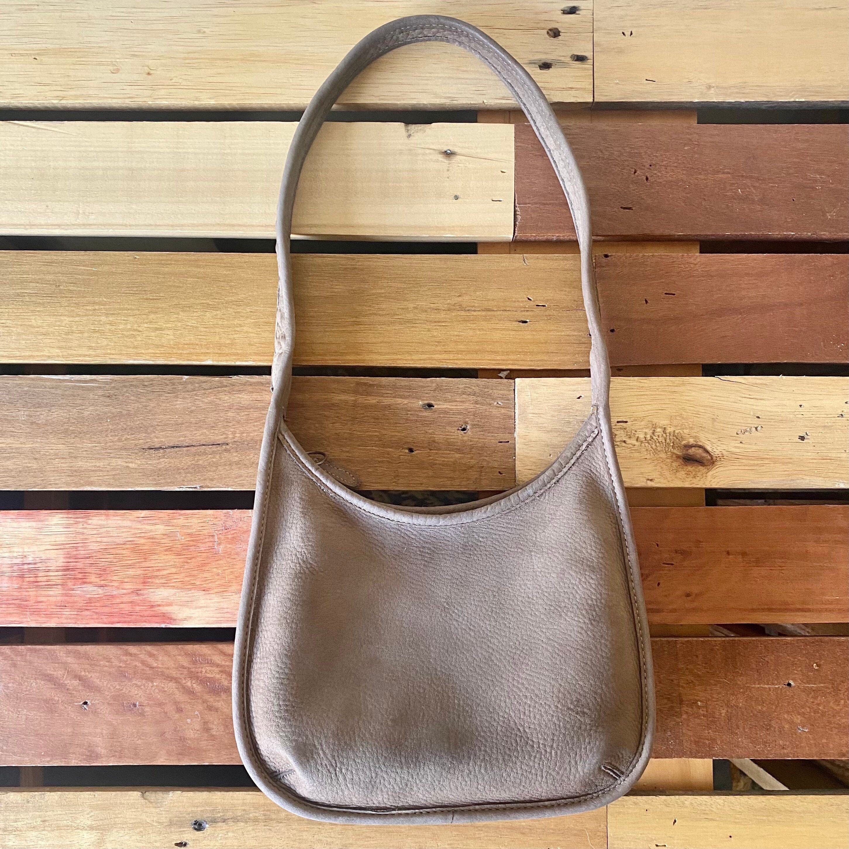 Coach Vintage Sonoma Nubuc Ergo Shoulder Bag Handbag 4396 Brown