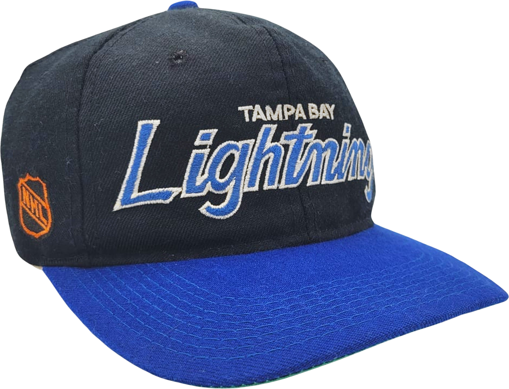 90's Tampa Bay Lightning Starter NHL Pinwheel Snapback Hat – Rare VNTG