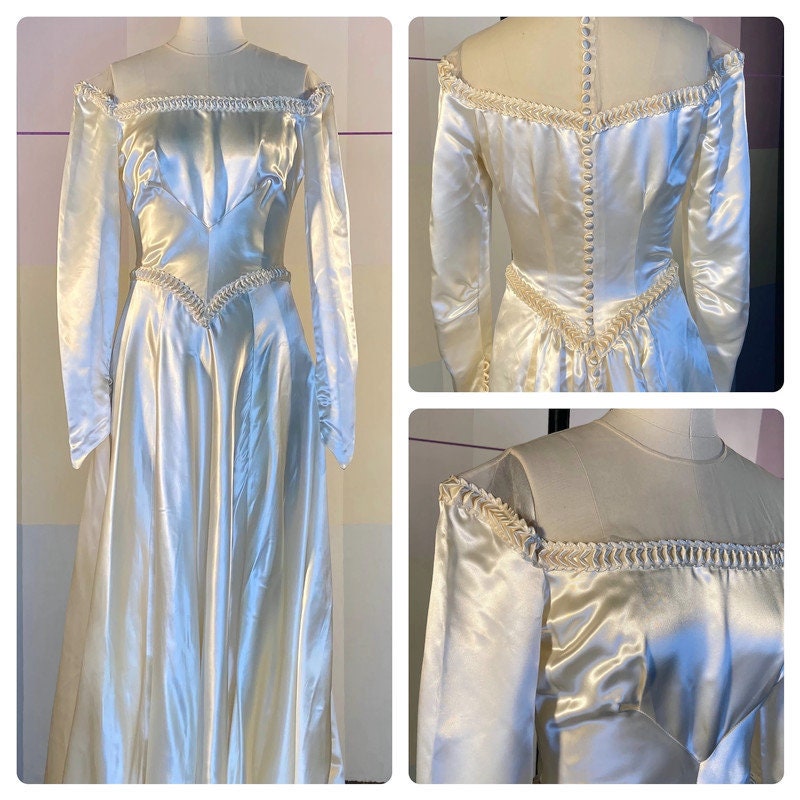 Liquid Satin Wedding Dress