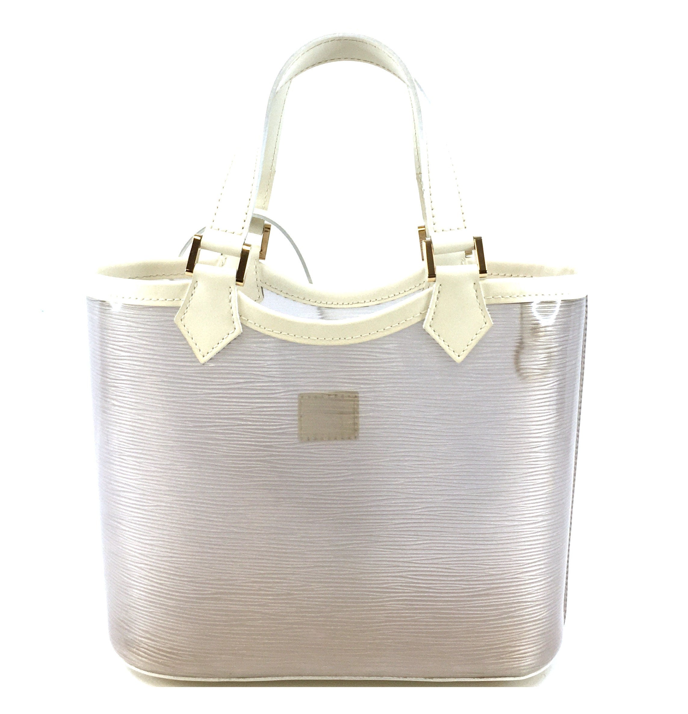 Louis Vuitton Louis Vuitton Plage Lagoon White Vinyl Beach Tote Bag