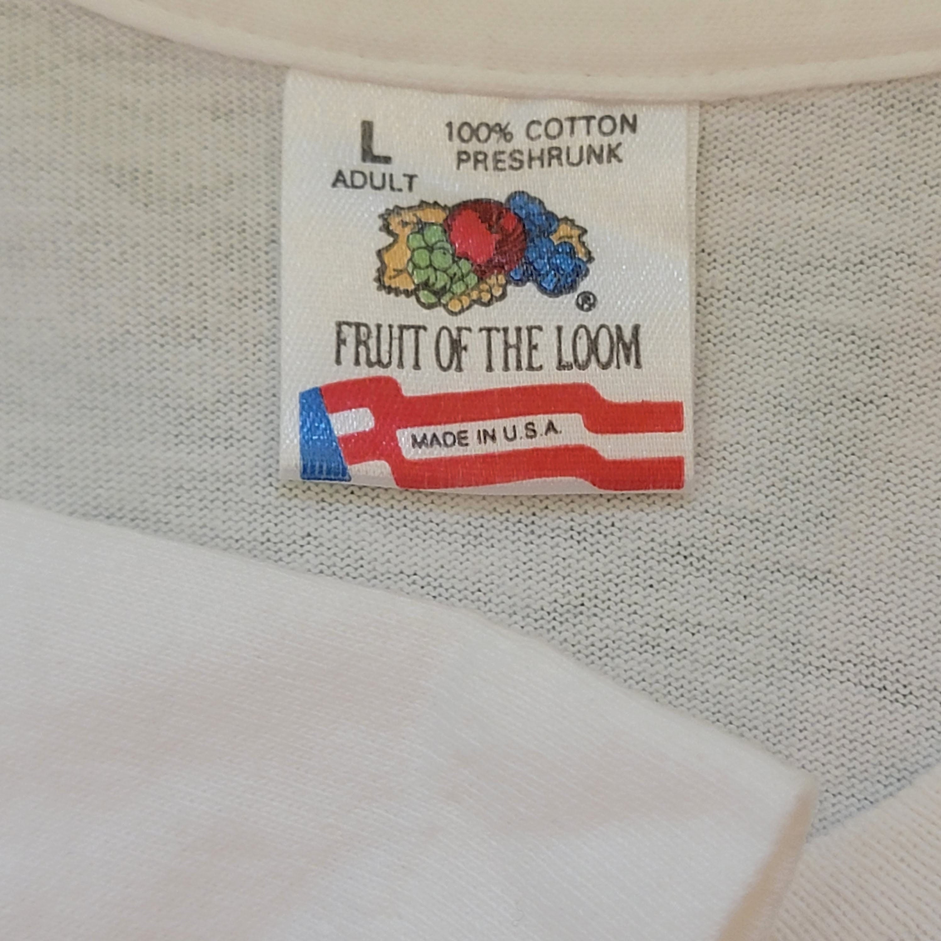 Nascar Vintage 90s Napa Racing T-Shirt Fruit of The Loom Cotton